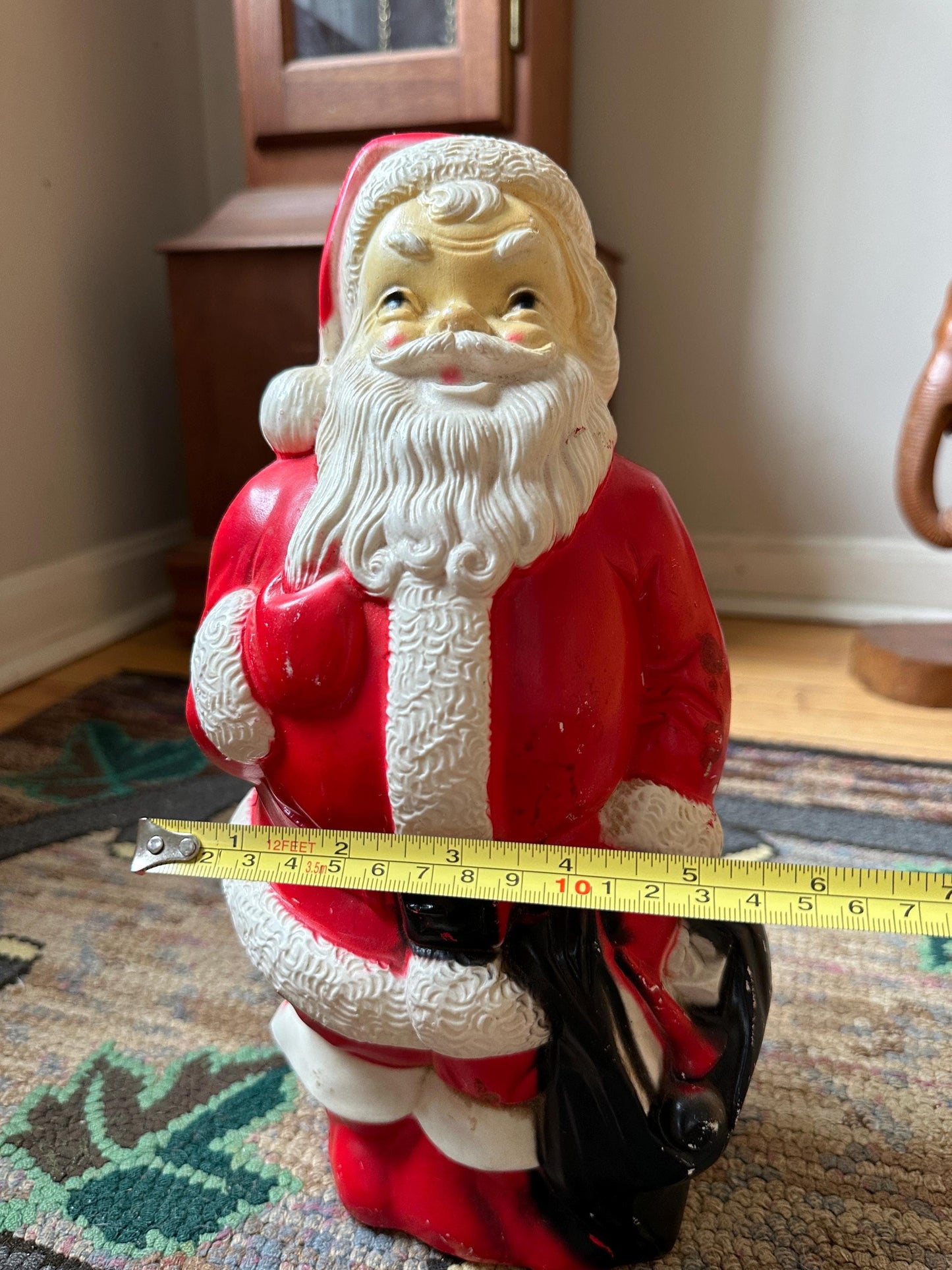 Vintage Empire Santa Blow Mold Santa/Blow Mold/Vintage Santa | Tabletop Santa Blowmold | 1968 | Working Light