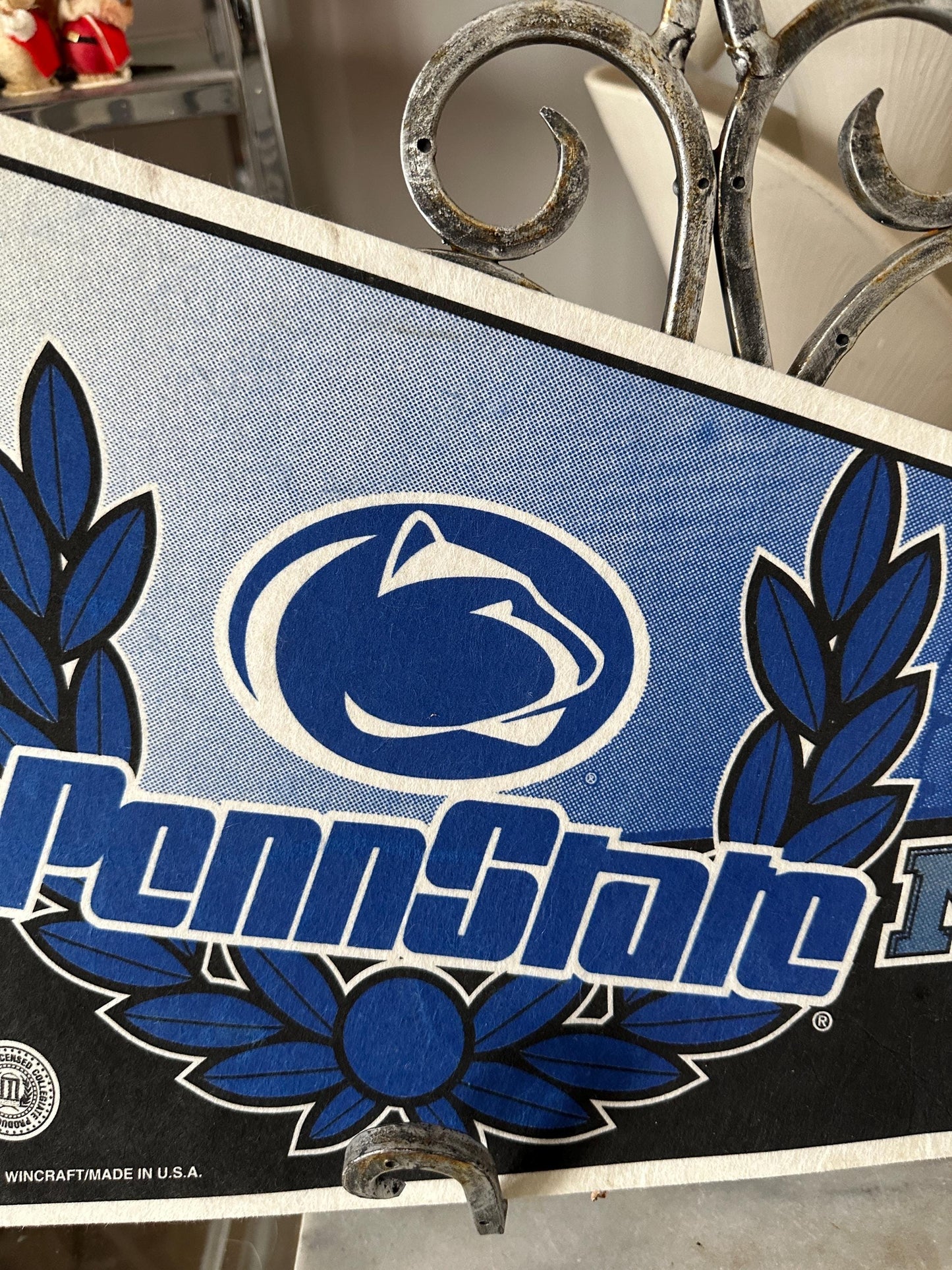 1990s Penn State Nittany Lions NCAA Felt Pennant
