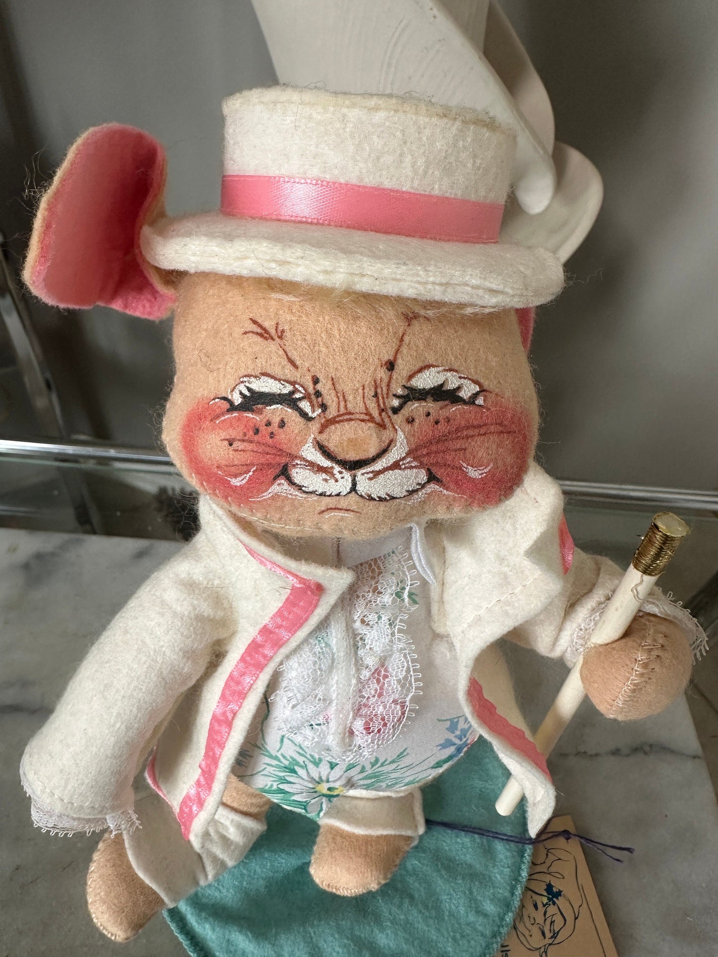 Vintage AnnaLee Easter Rabbit Doll: 1989 Parade Edition