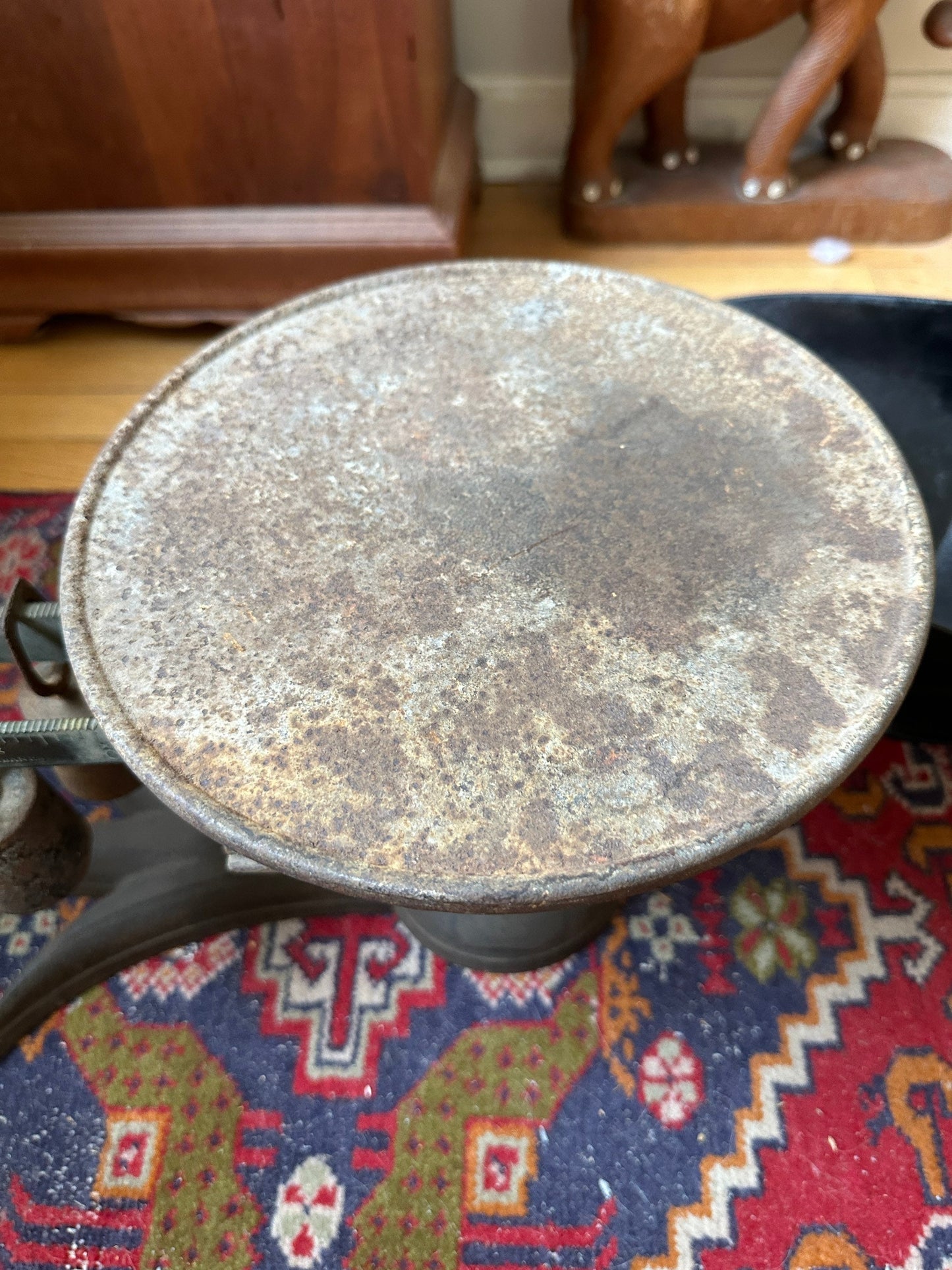 Antique Fairbanks Cast Iron Scale: Crows Foot Design, Farmhouse Decor