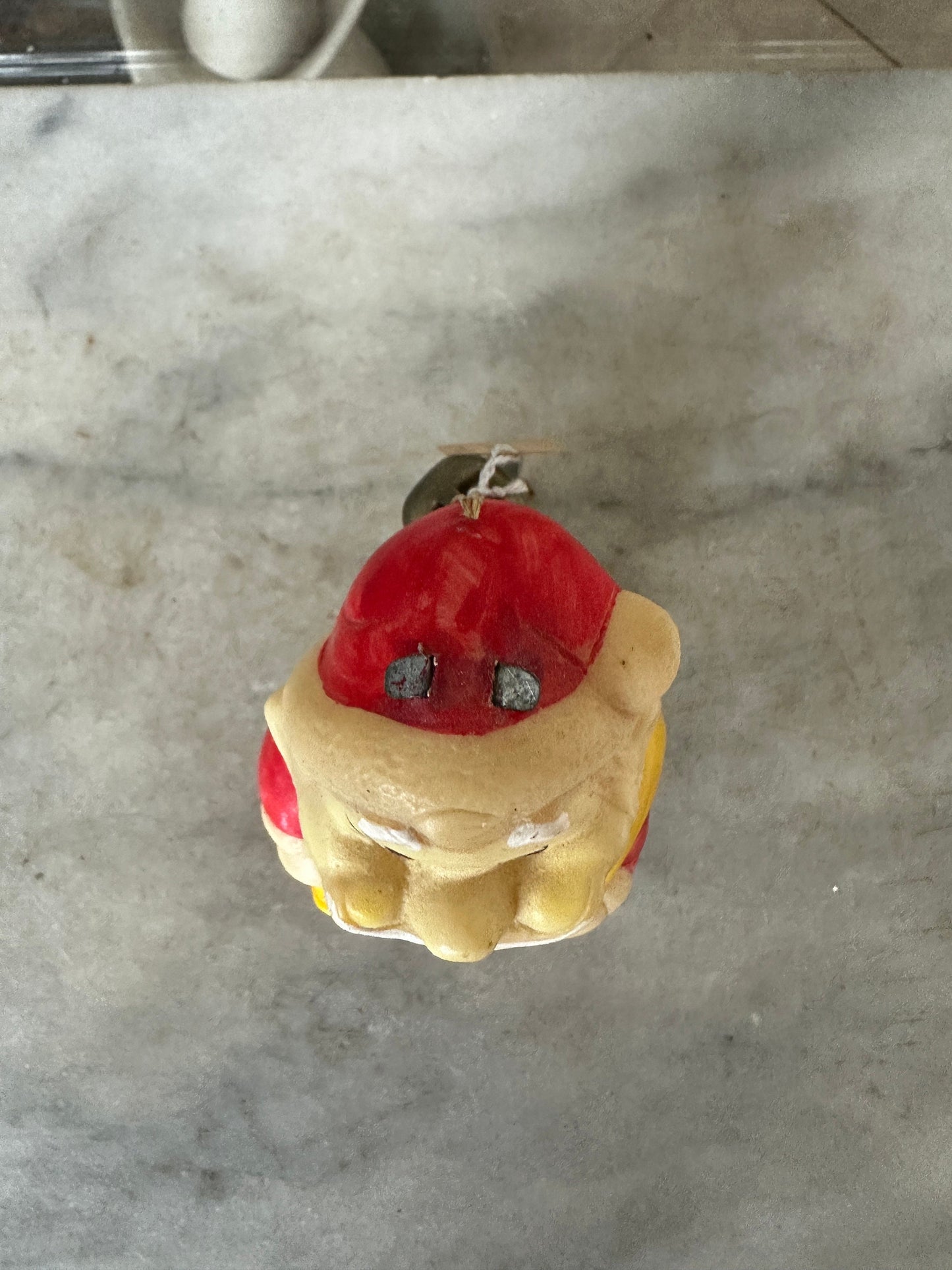 Vintage Wind-Up Santa Toy, Japan, Kitschy Christmas Display, Working Condition