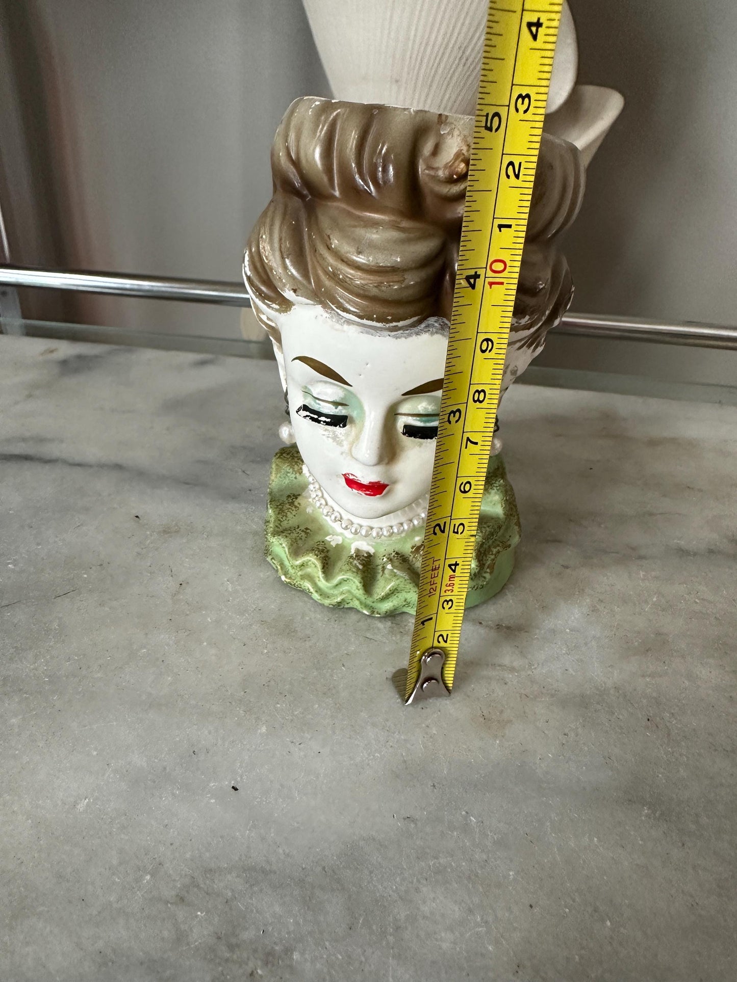 Vintage Lady Head Vase Brinn's T1295