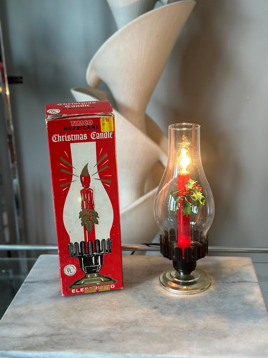 Timko Hurricane Electric Christmas Candle Light – Vintage Holiday Window Décor