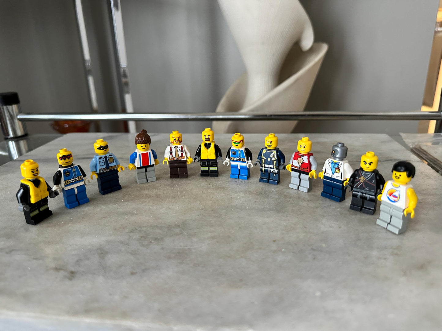 Lot of 12 LEGO® Minifigures – Retired Themes – City, Space, Divers & More – Authentic LEGO®