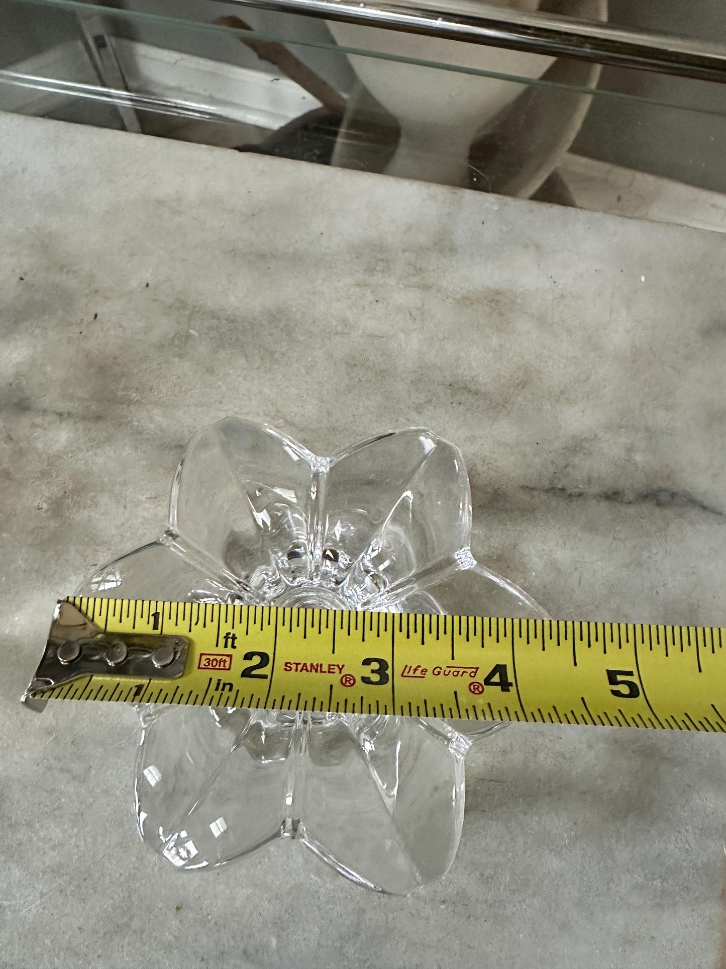 Vintage Mikasa Sunpetals Crystal Candlestick Holders (Pair) – Floral Petal Design