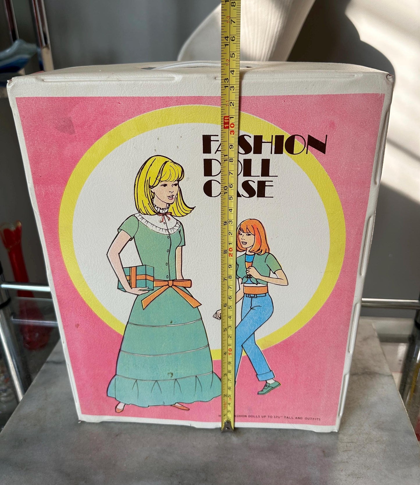 Vintage Fashion Doll Case Holds Barbie & Clothes