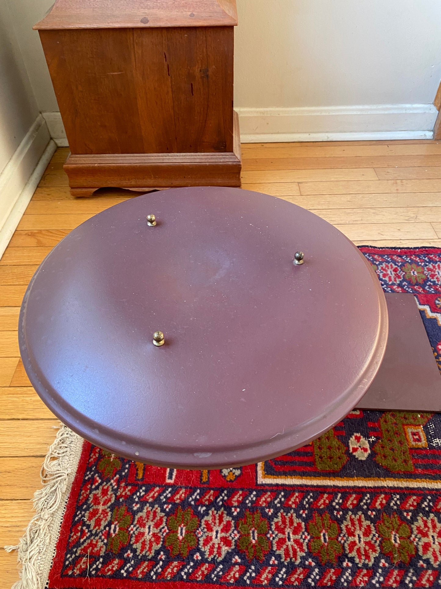 Mid Century Atomic Flying Saucer Wheeler Sight Light Desk Lamp