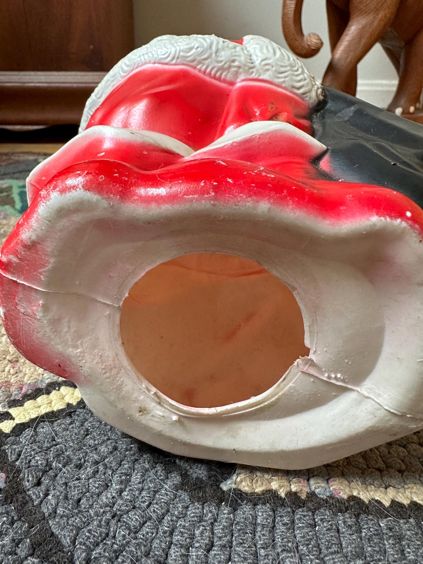 Vintage Empire Santa Blow Mold Santa/Blow Mold/Vintage Santa | Tabletop Santa Blowmold | 1968 | Working Light