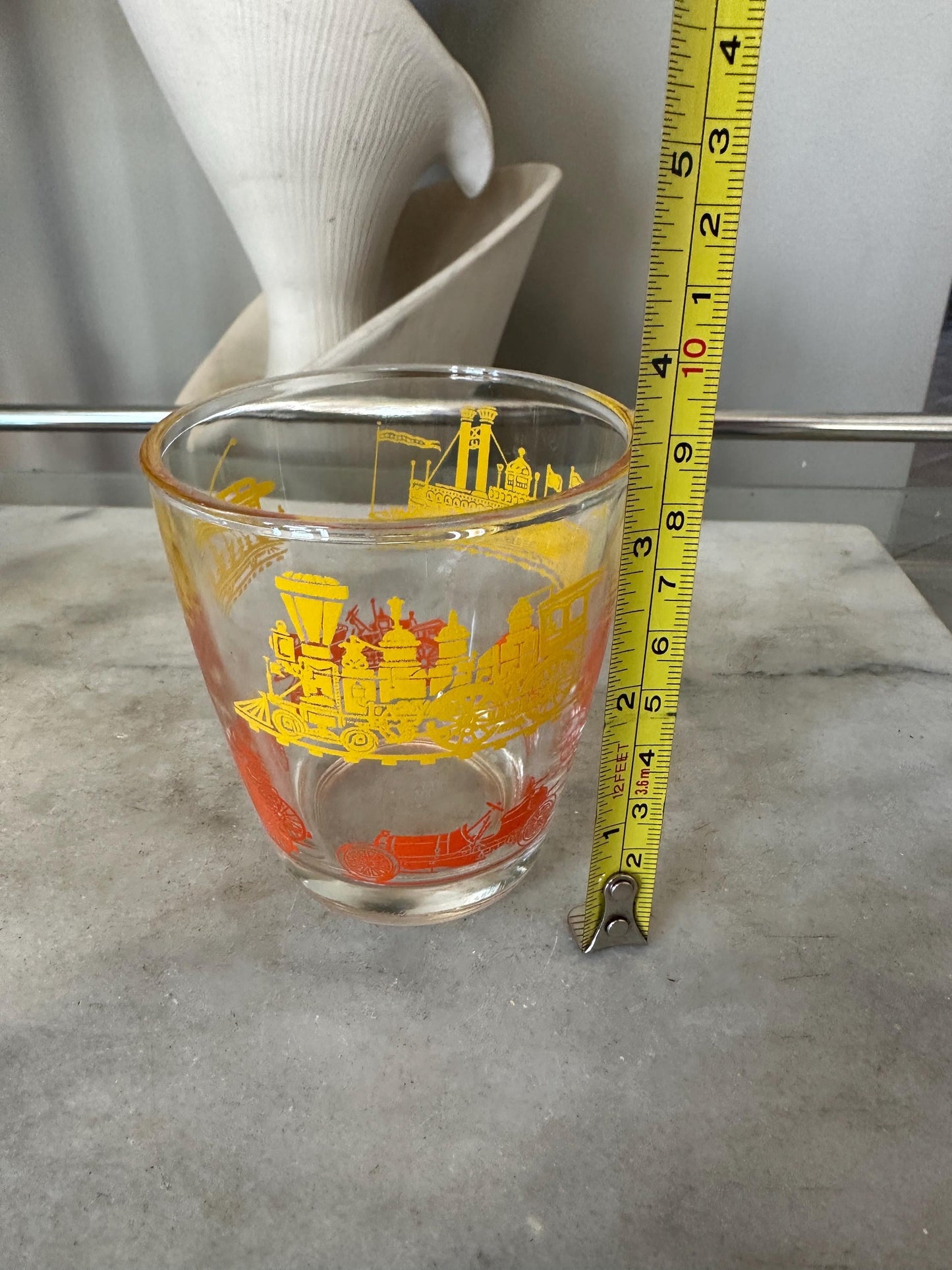 Kitschy Kitchen | Vintage Kitchen | Red Yellow Orange Avocado Gree | Retro Kitchenware | Funky Kitchenware | Hazel Atlas Sour Cream | Groovy