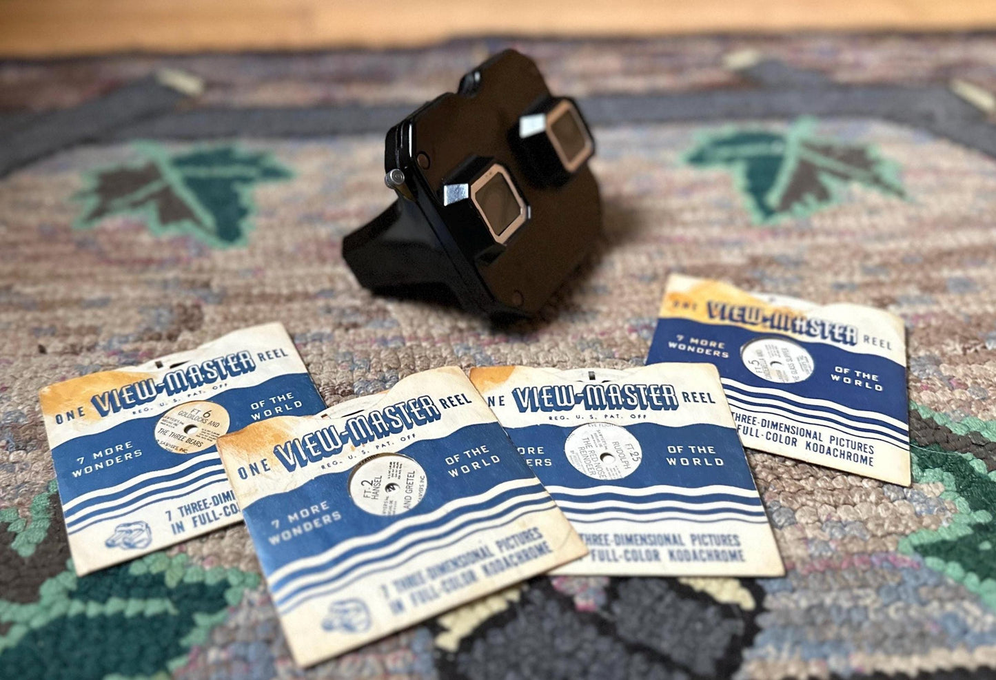 Sawyer VIEW-MASTER Stereoscope | View Master Reels (4) VintasticCo