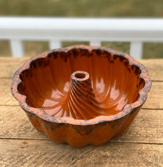 Vintage Stoneware Bundt Mold