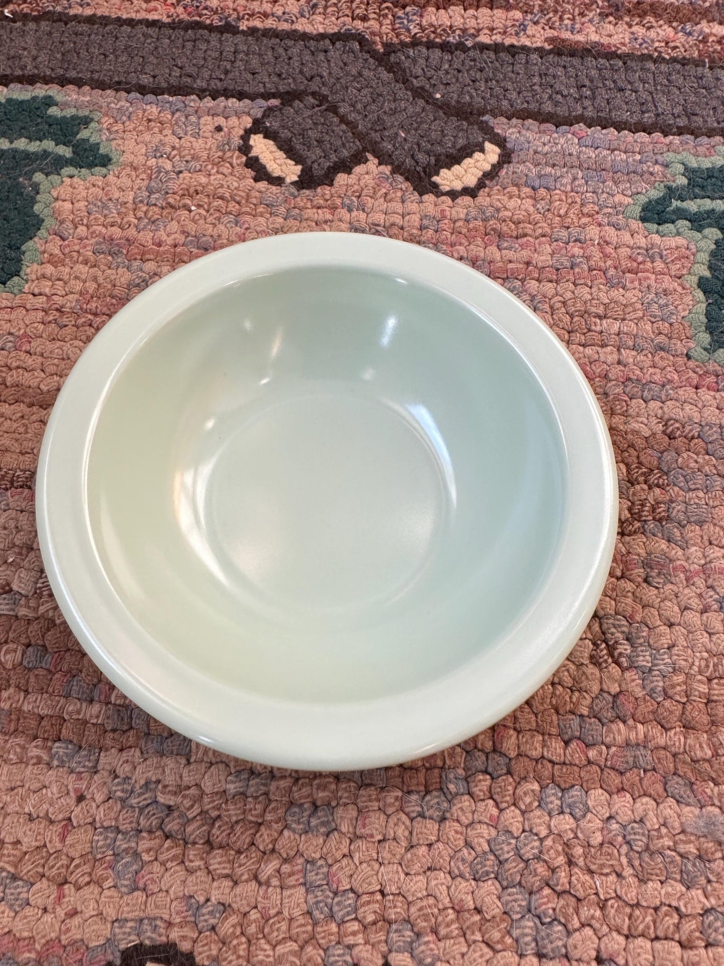 Vintage Texas Ware Melmac Bowls: Pastel Green Retro Kitchenware, Set of 4