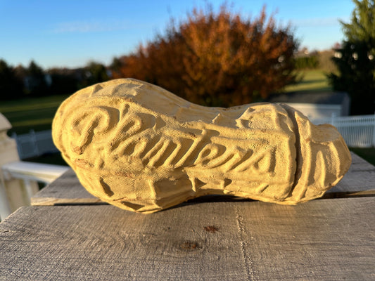Planters Peanut Pressed Cardboard Paper Mache Container - Vintage Store Display Advertising