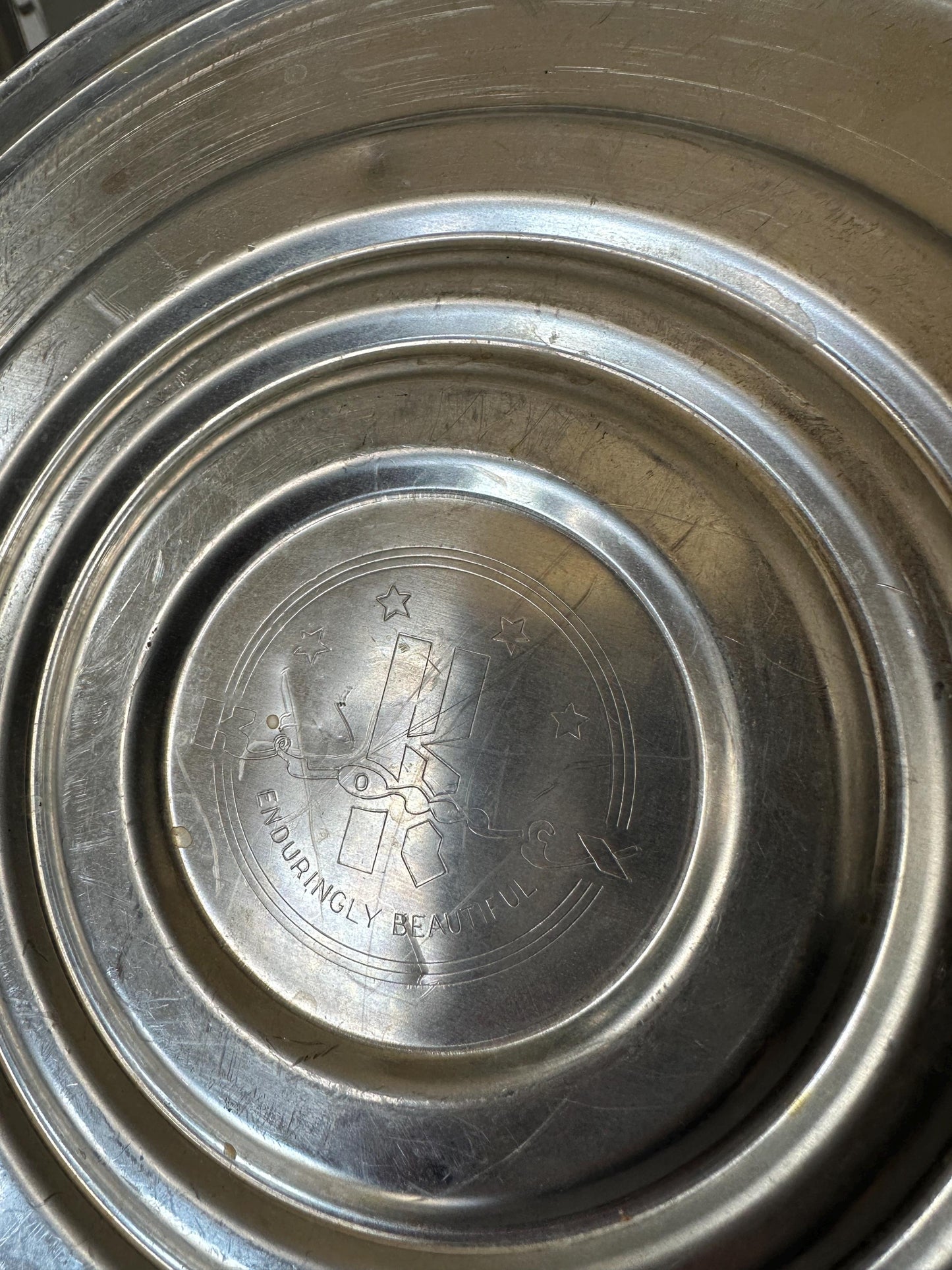 1950's Kromex Chrome Ice Bucket-MCM-Barware-Aluminum-Mid Century-Bar-Cocktails-Drinkware-Atomic-Bar Cart Accessories-Wine Cooler-Chiller