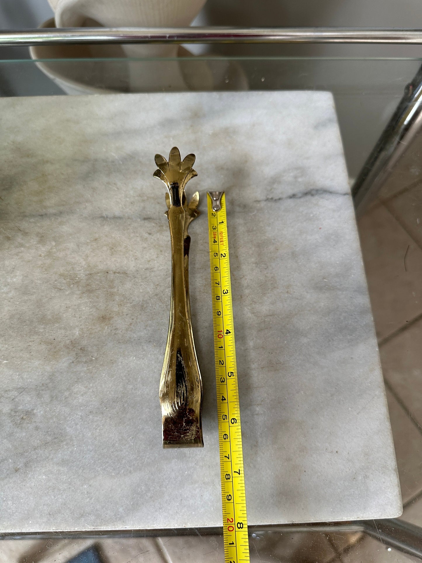 Mid Century Modern Vintage MCM Crystal Classics Snack-Ice Bucket Set by Jeannette Glass Co.