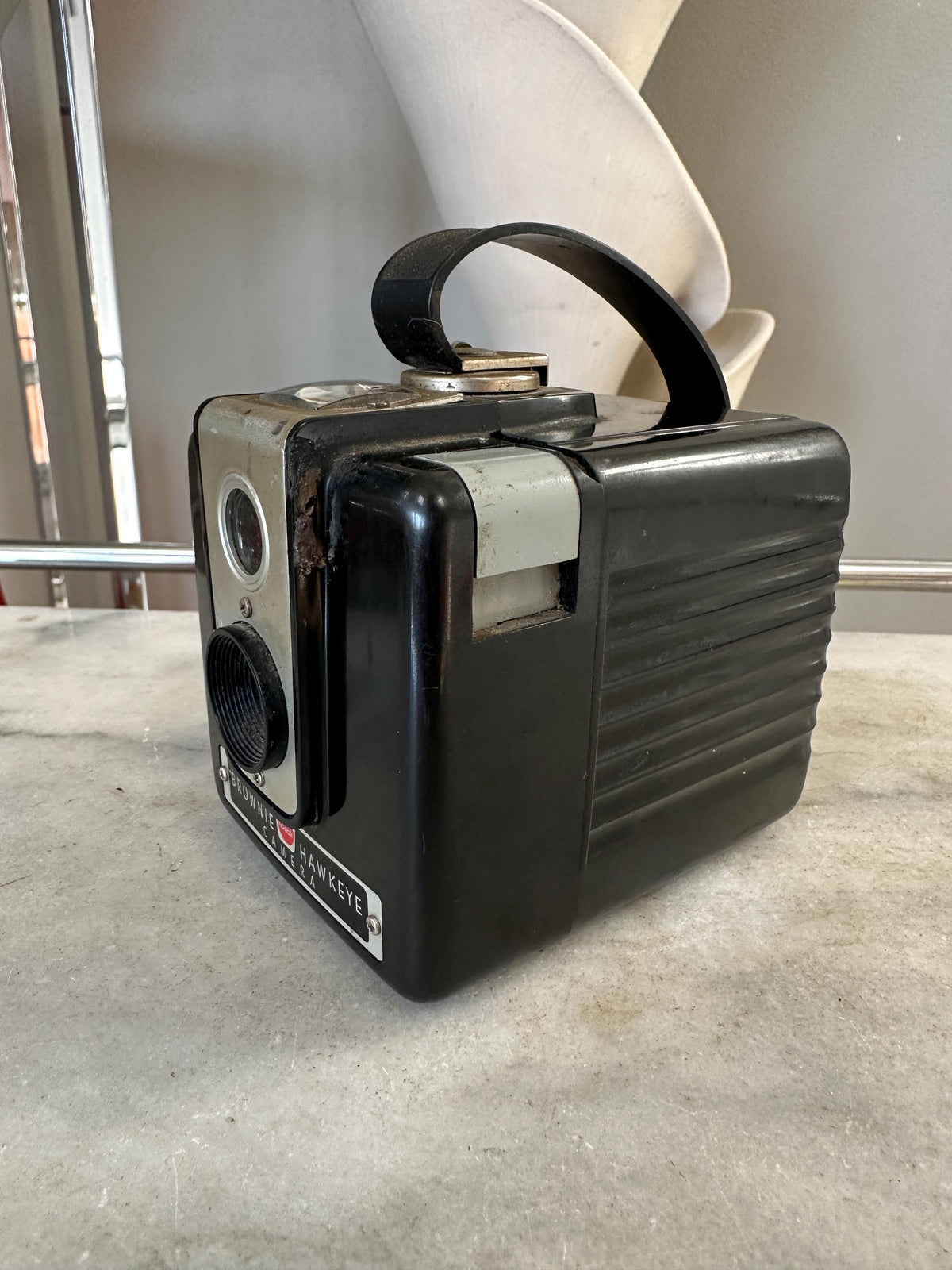 Vintage Vintage Brownie Hawkeye Flash Camera  Kodak