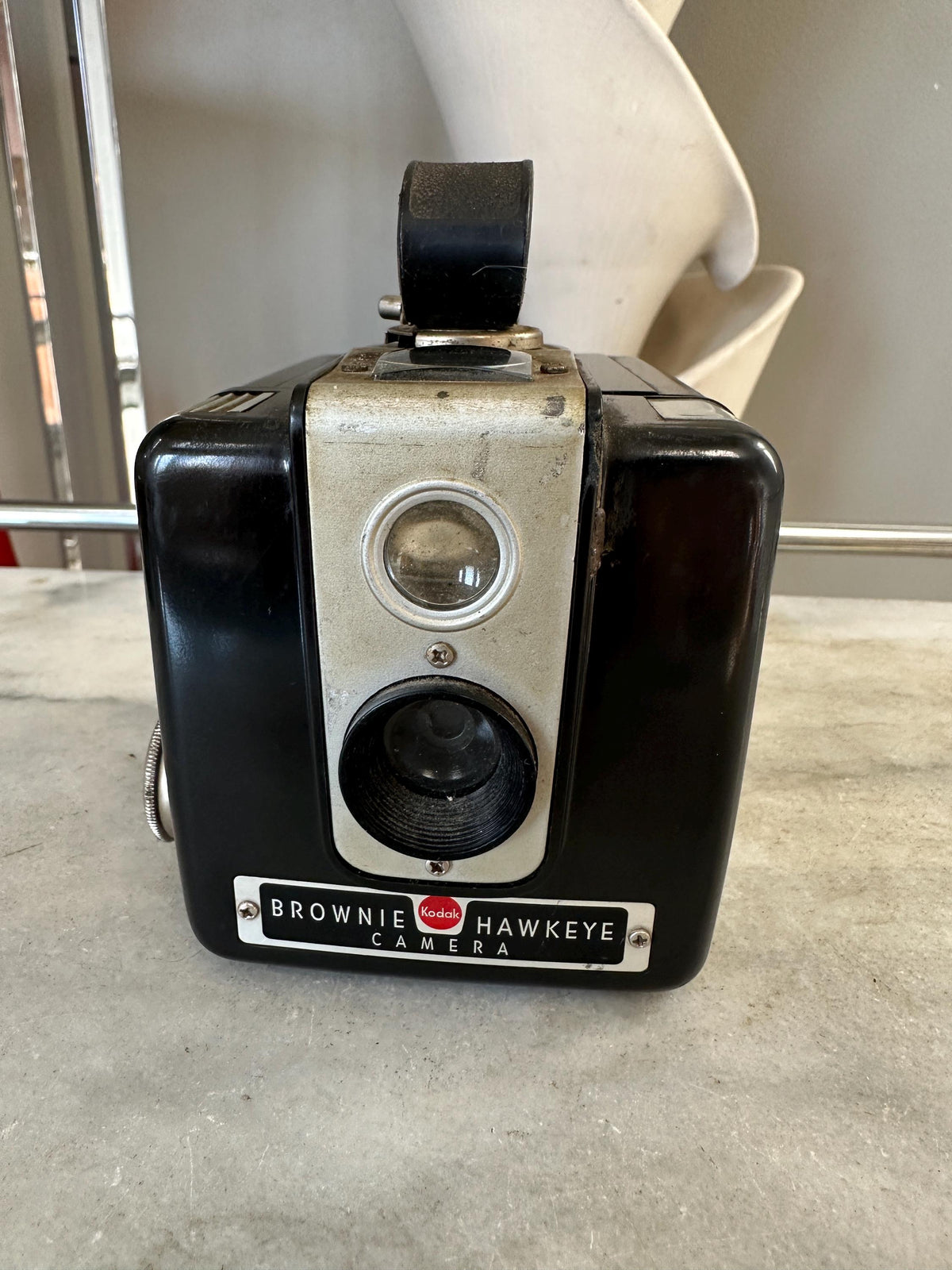 Vintage Vintage Brownie Hawkeye Flash Camera  Kodak