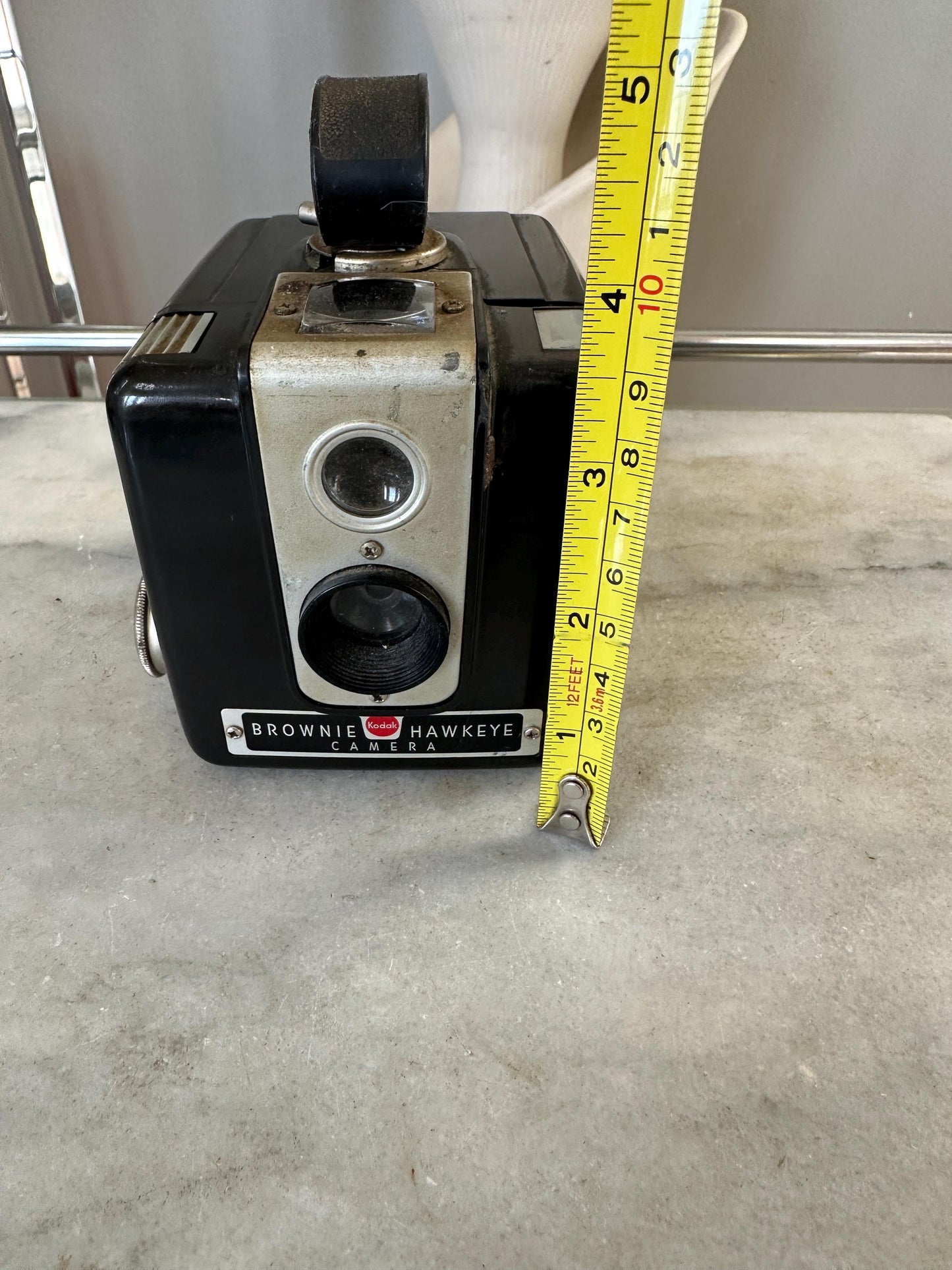 Vintage Vintage Brownie Hawkeye Flash Camera  Kodak