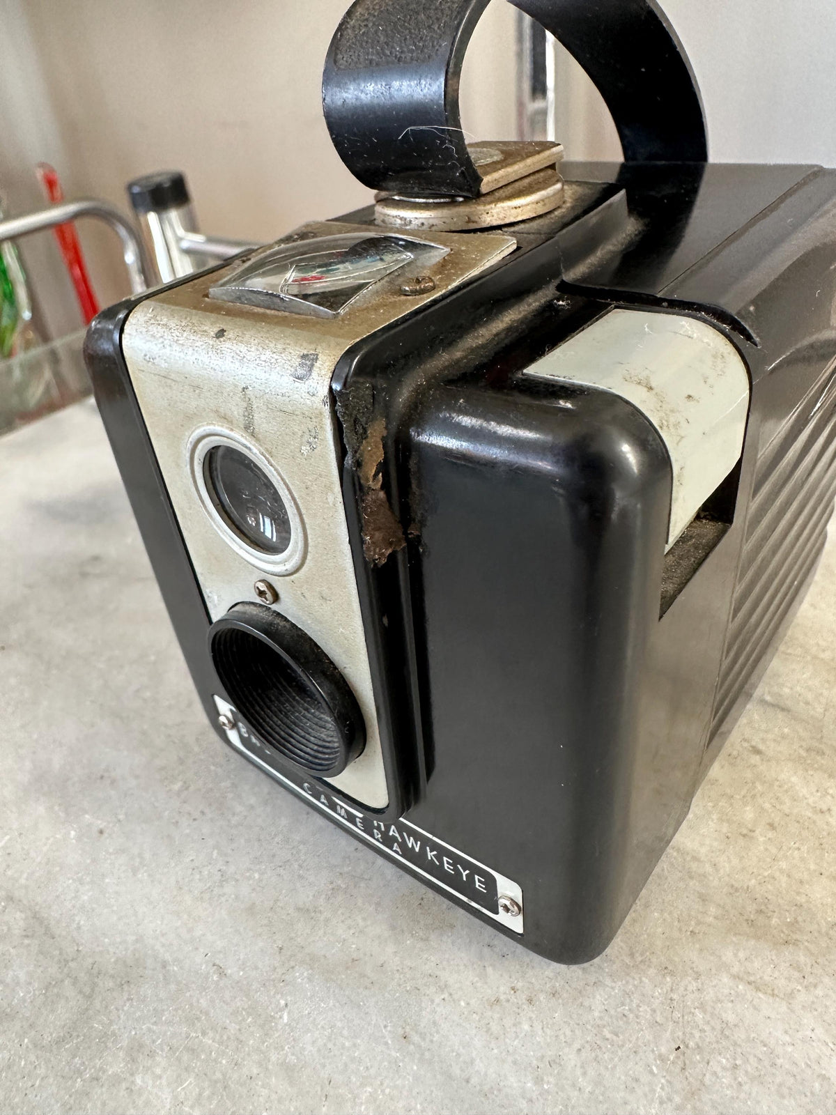 Vintage Vintage Brownie Hawkeye Flash Camera  Kodak
