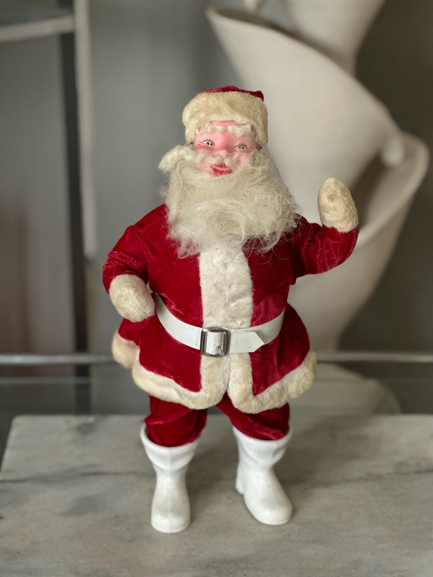 Vintage 1957 Harold Gale Santa Claus Doll: Mid-Century Christmas Collectible