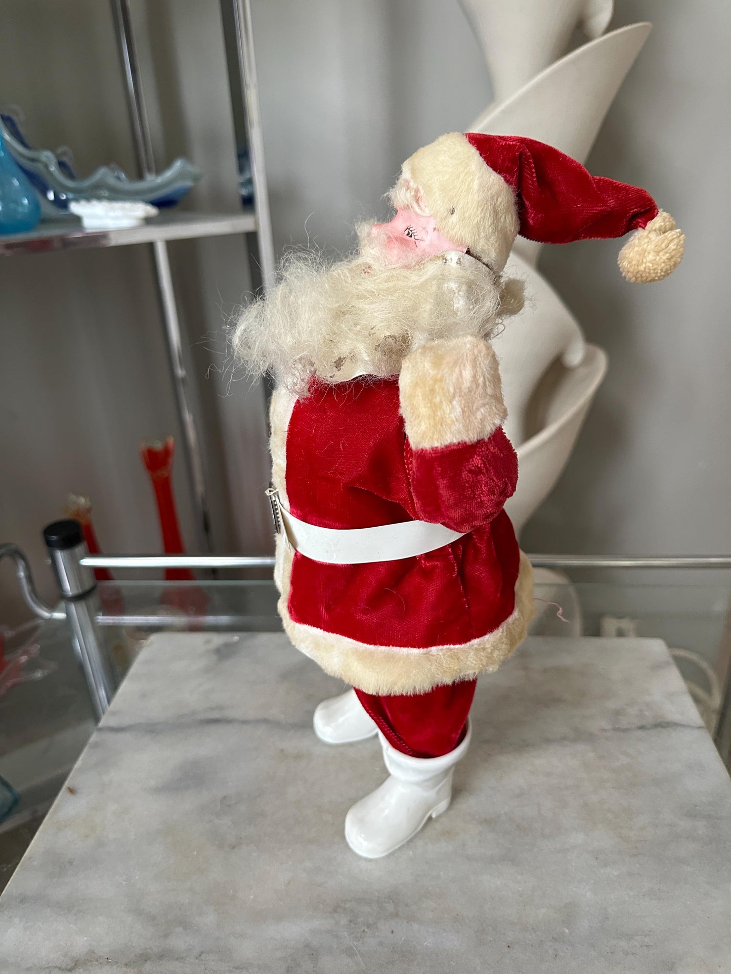 Vintage 1957 Harold Gale Santa Claus Doll: Mid-Century Christmas Collectible