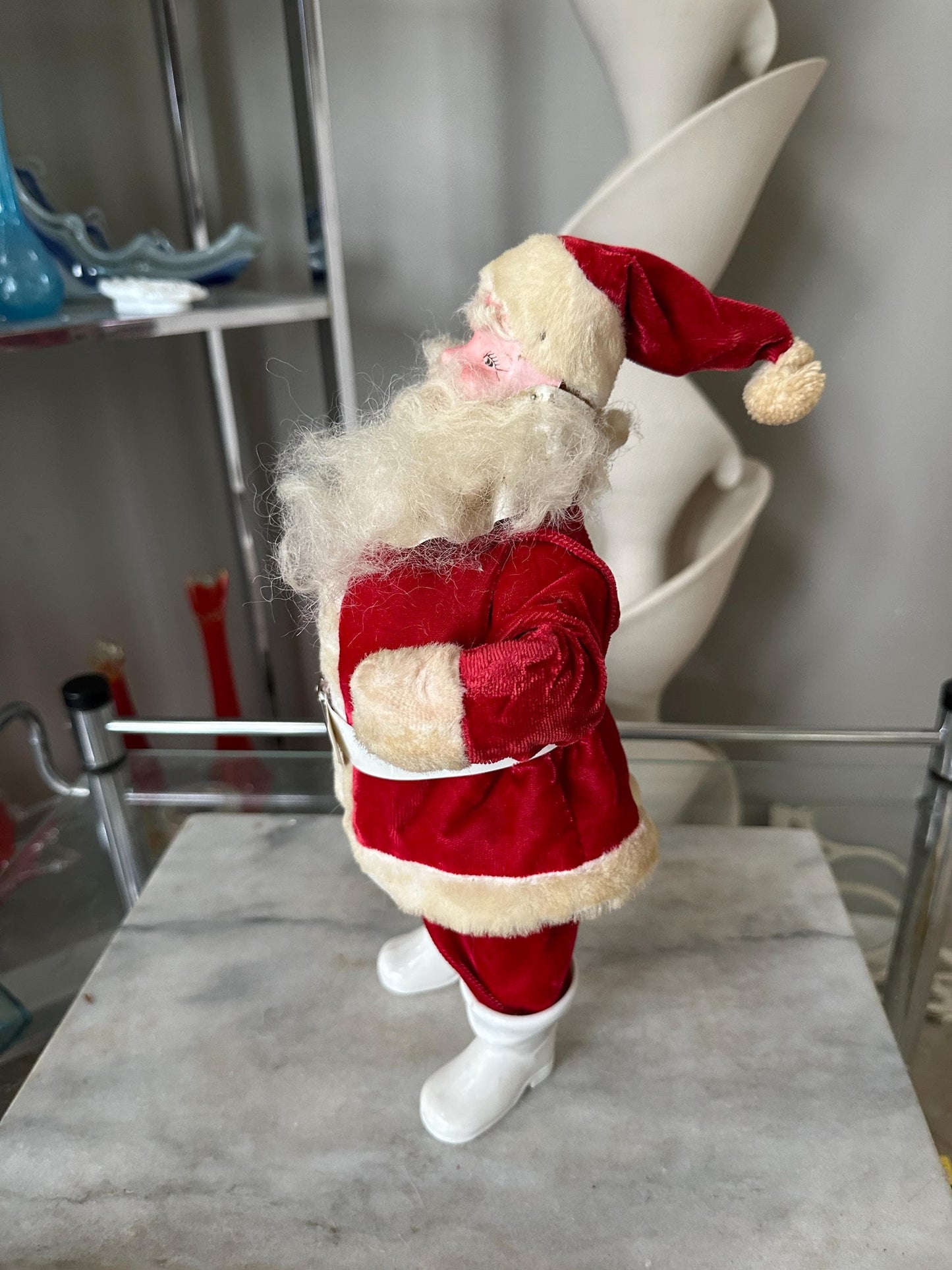 Vintage 1957 Harold Gale Santa Claus Doll: Mid-Century Christmas Collectible