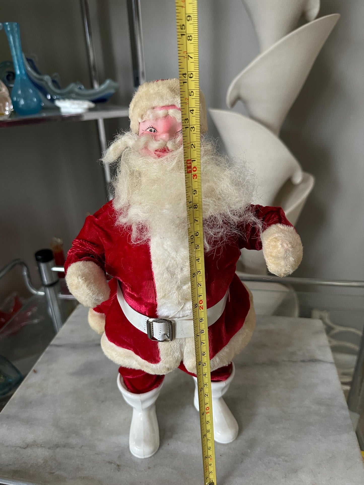 Vintage 1957 Harold Gale Santa Claus Doll: Mid-Century Christmas Collectible