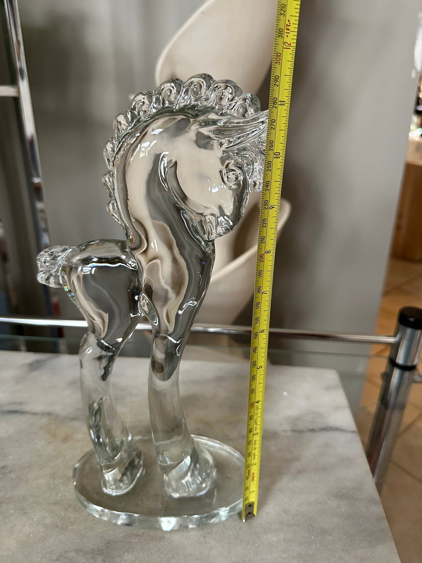 Paden City, Figurine, Colt, Standing, Curly Mane & Tail, Clea