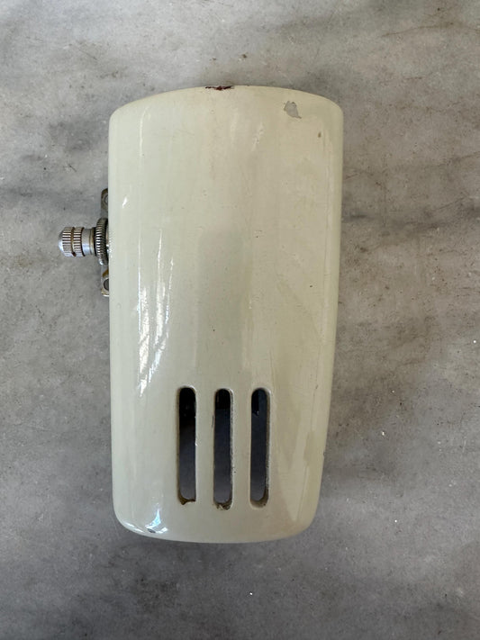 Vintage Art Deco Style Nighlight Sconce | Ivory Porcelain nightlight