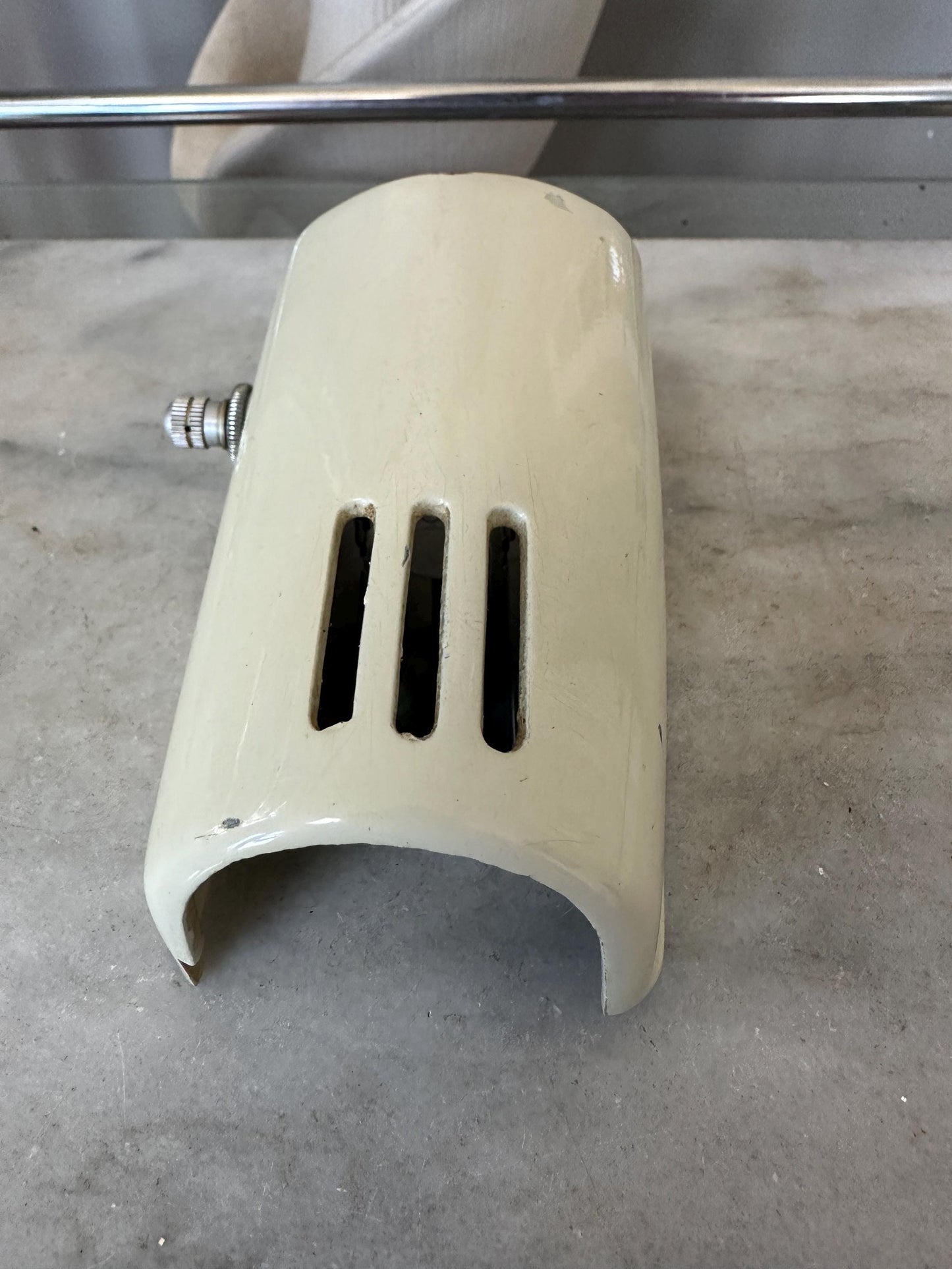 Vintage Art Deco Style Nighlight Sconce | Ivory Porcelain nightlight