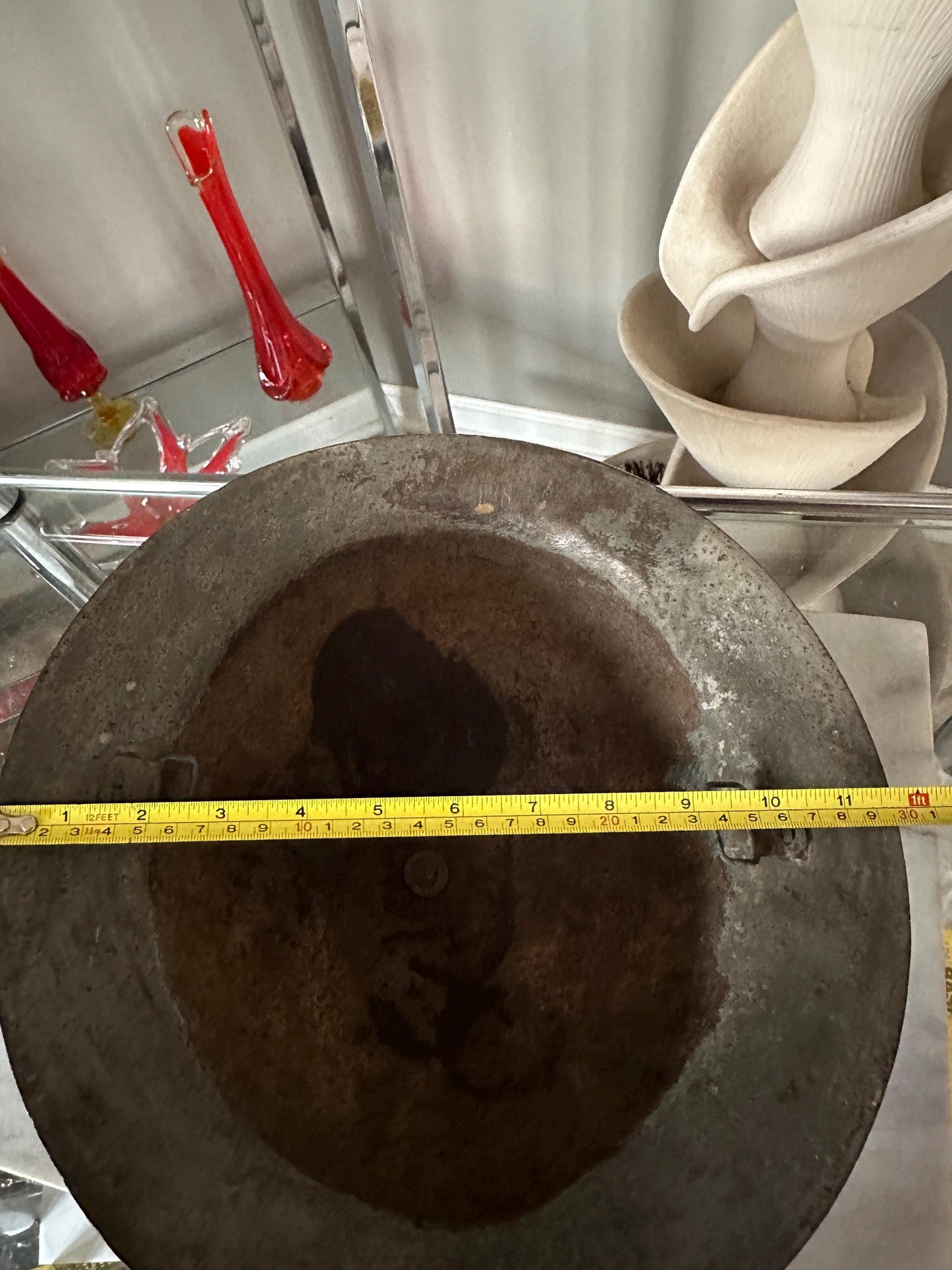 WWI US Steel Doughboy Helmet: Original British M1917