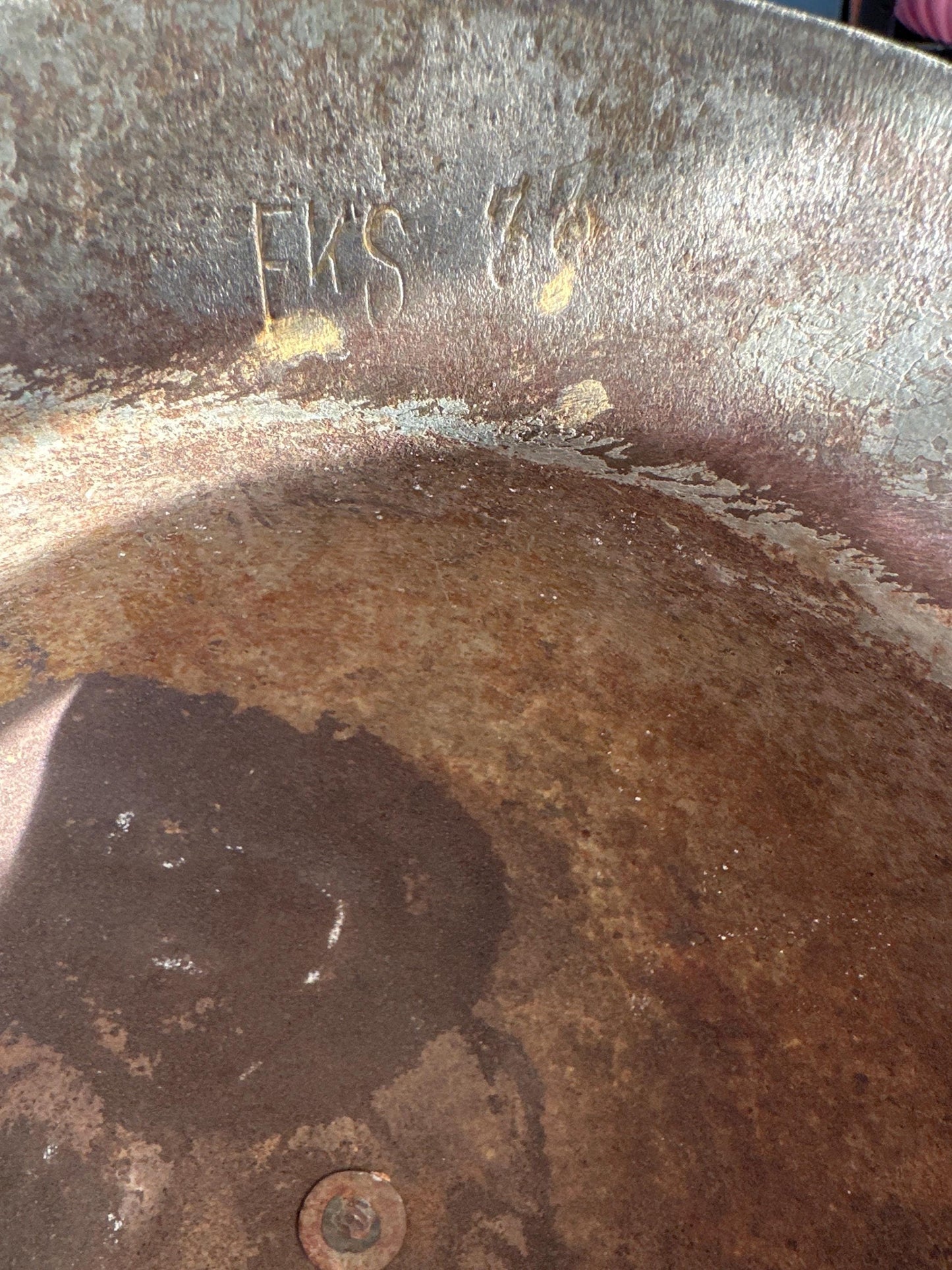 WWI US Steel Doughboy Helmet: Original British M1917