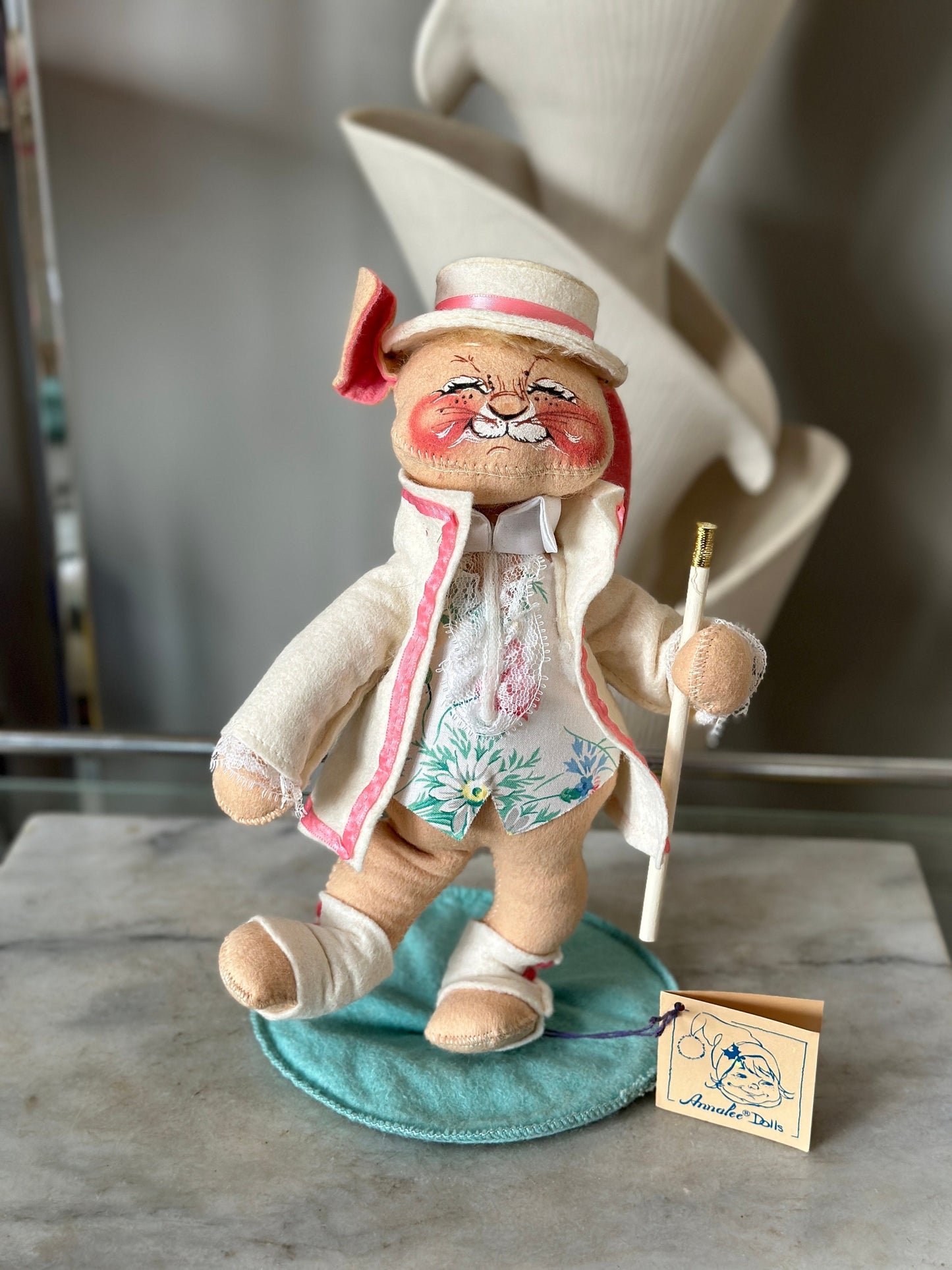 Vintage AnnaLee Easter Rabbit Doll: 1989 Parade Edition