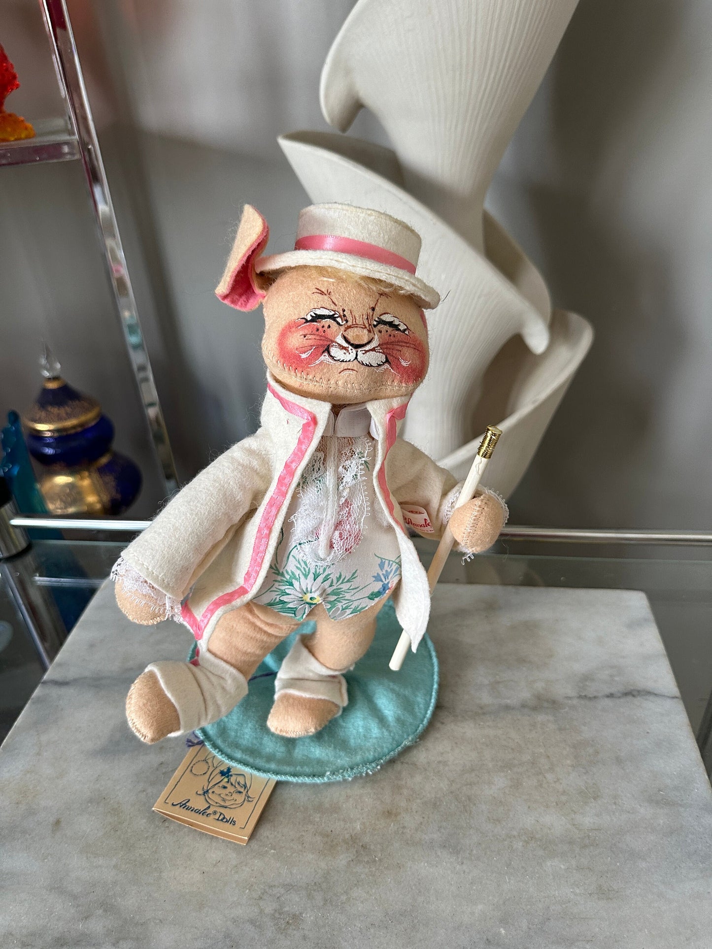 Vintage AnnaLee Easter Rabbit Doll: 1989 Parade Edition
