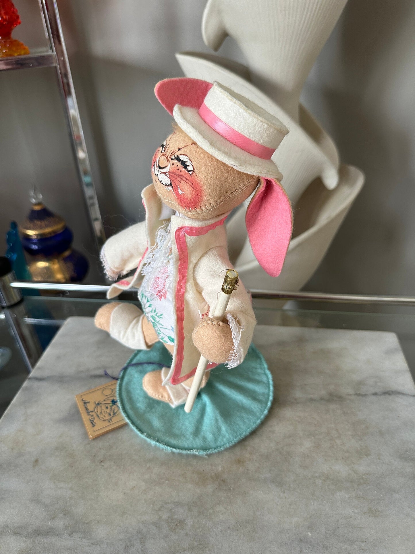 Vintage AnnaLee Easter Rabbit Doll: 1989 Parade Edition