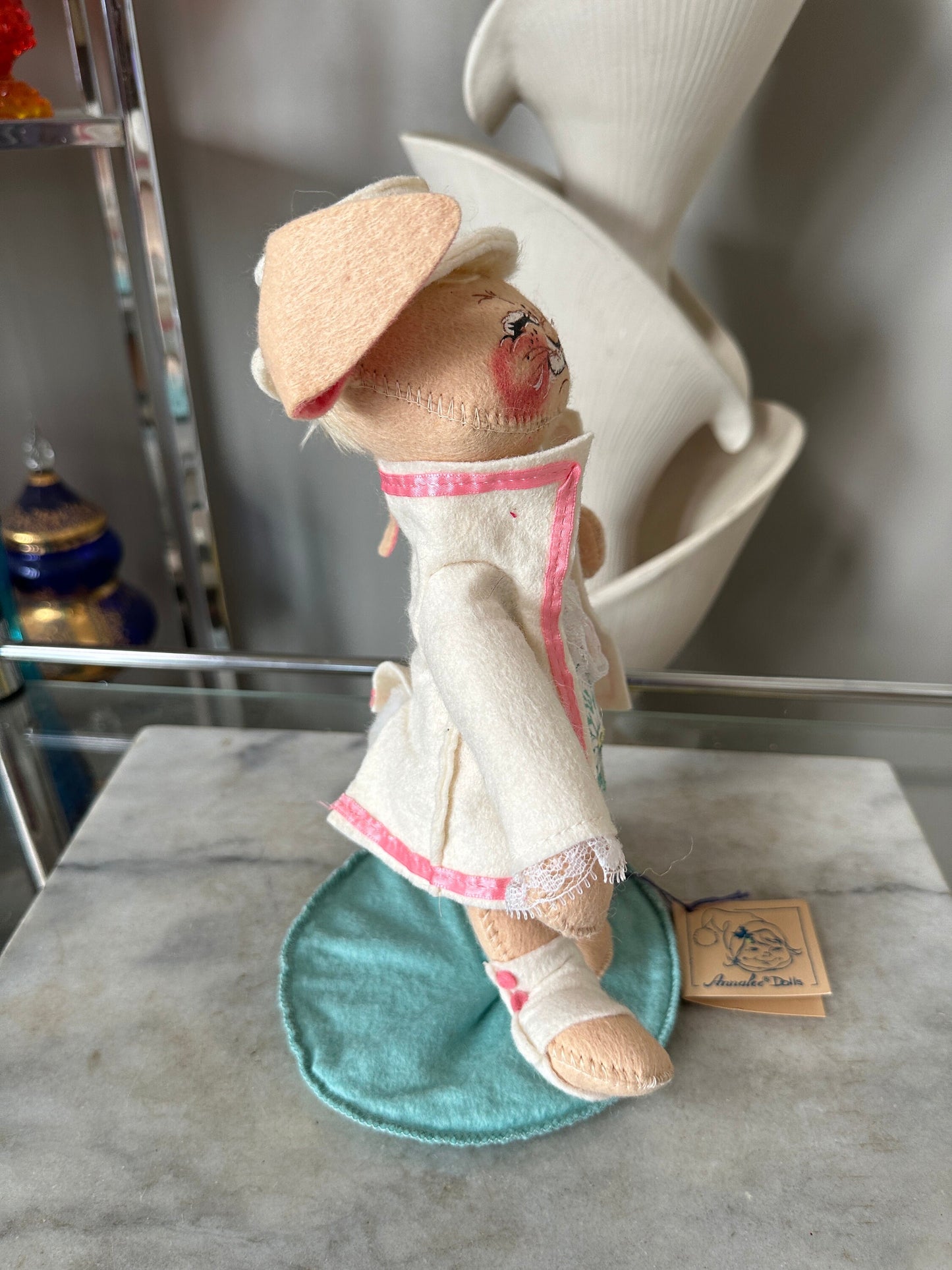 Vintage AnnaLee Easter Rabbit Doll: 1989 Parade Edition