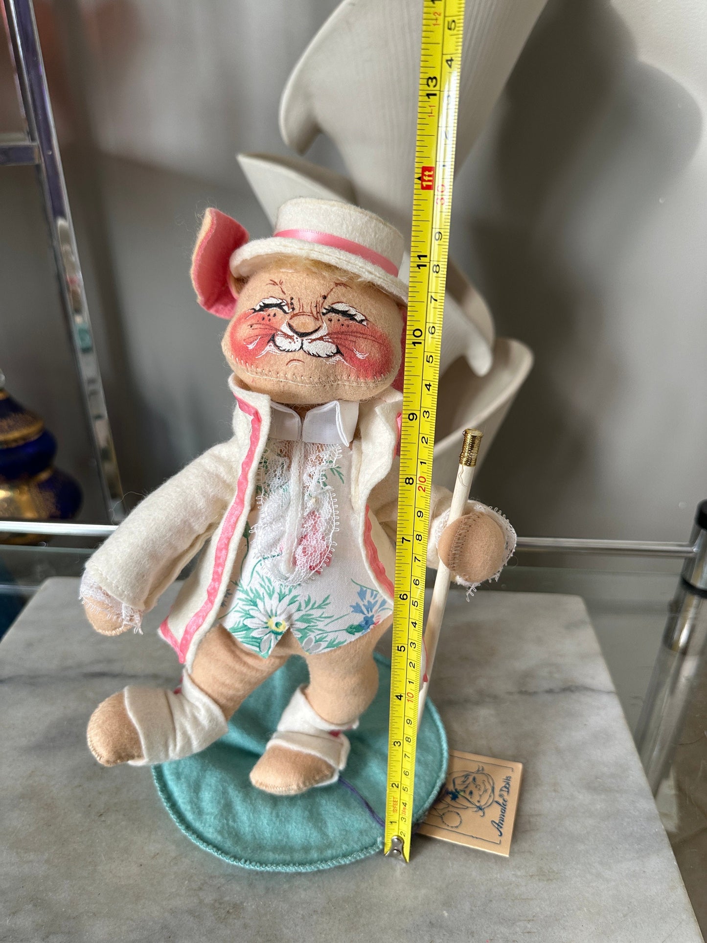 Vintage AnnaLee Easter Rabbit Doll: 1989 Parade Edition
