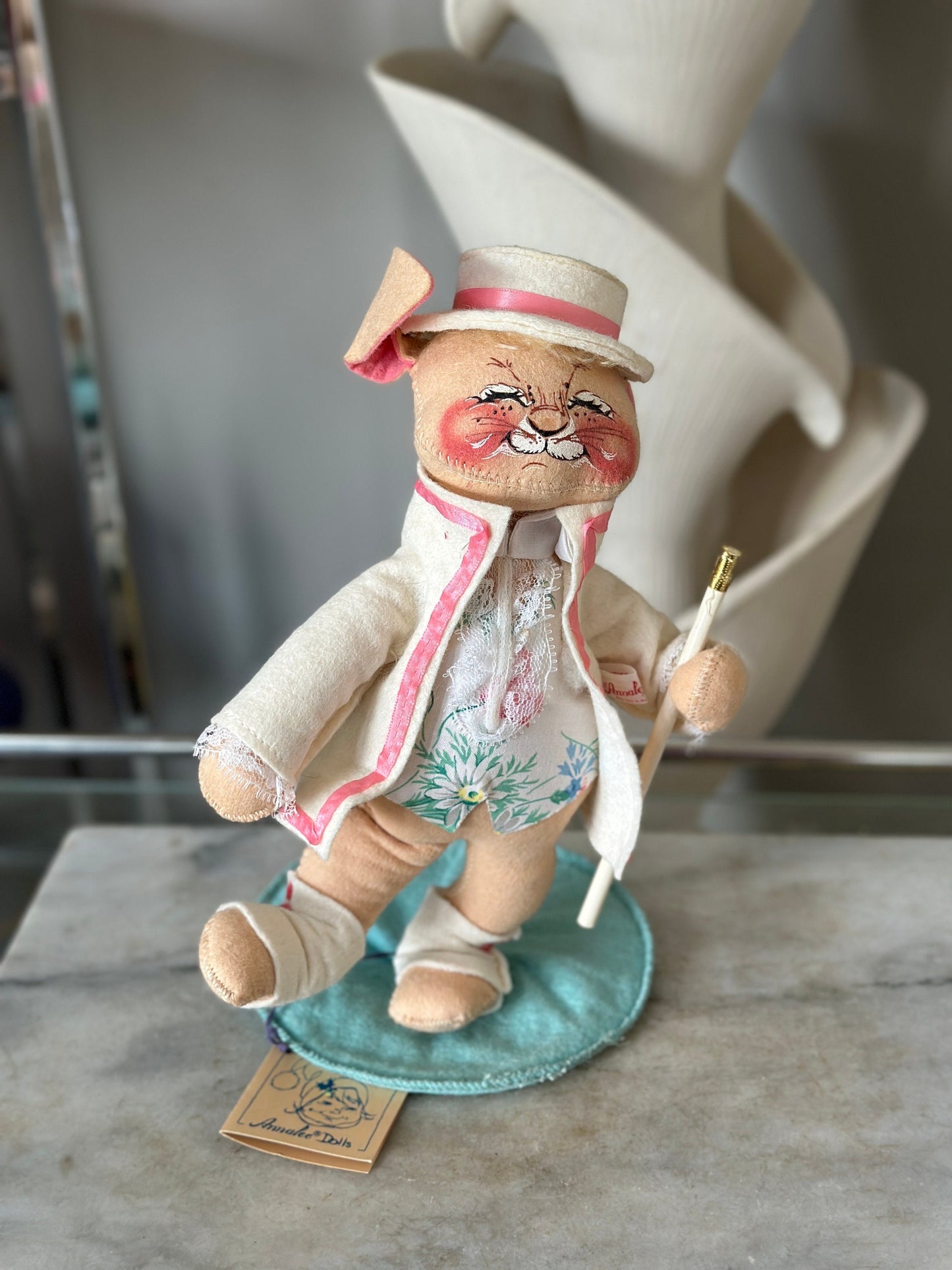 Vintage AnnaLee Easter Rabbit Doll: 1989 Parade Edition