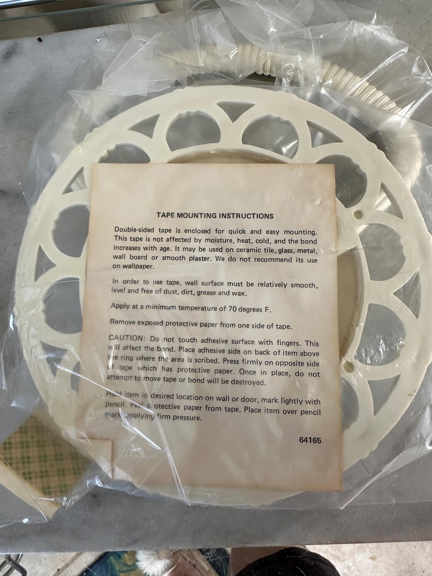 Vintage Homco Vintage Hand Towel Ring | No 1746-1 AB NOS