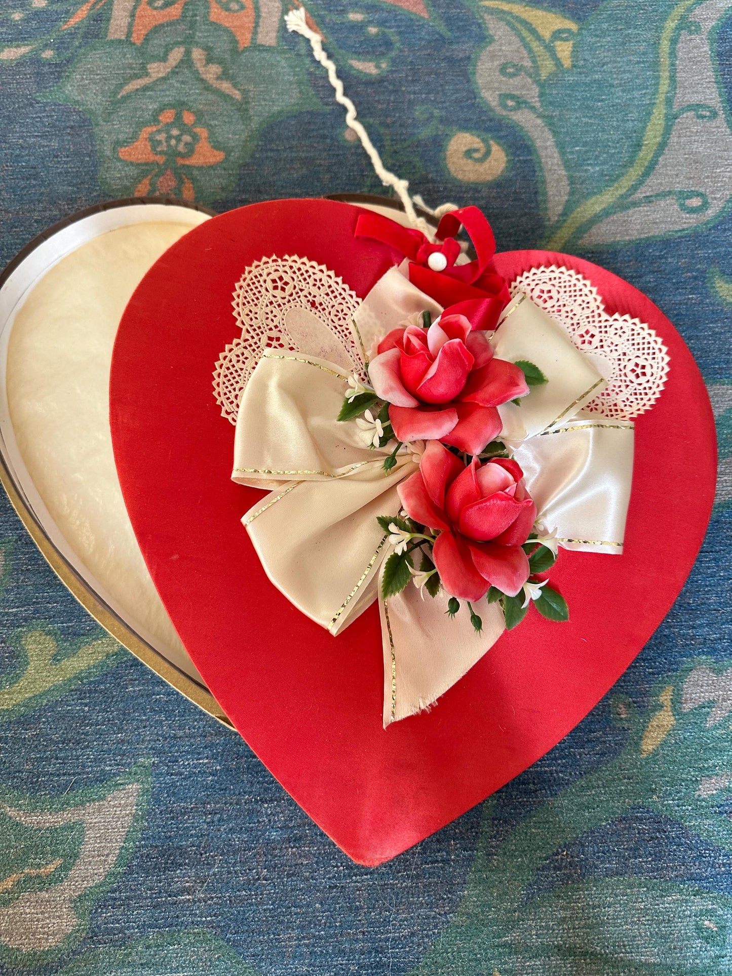 Vintage Valentine's Day Ephemera Set: Cupid, Heart, Dove Die-Cuts - Craft Supplies