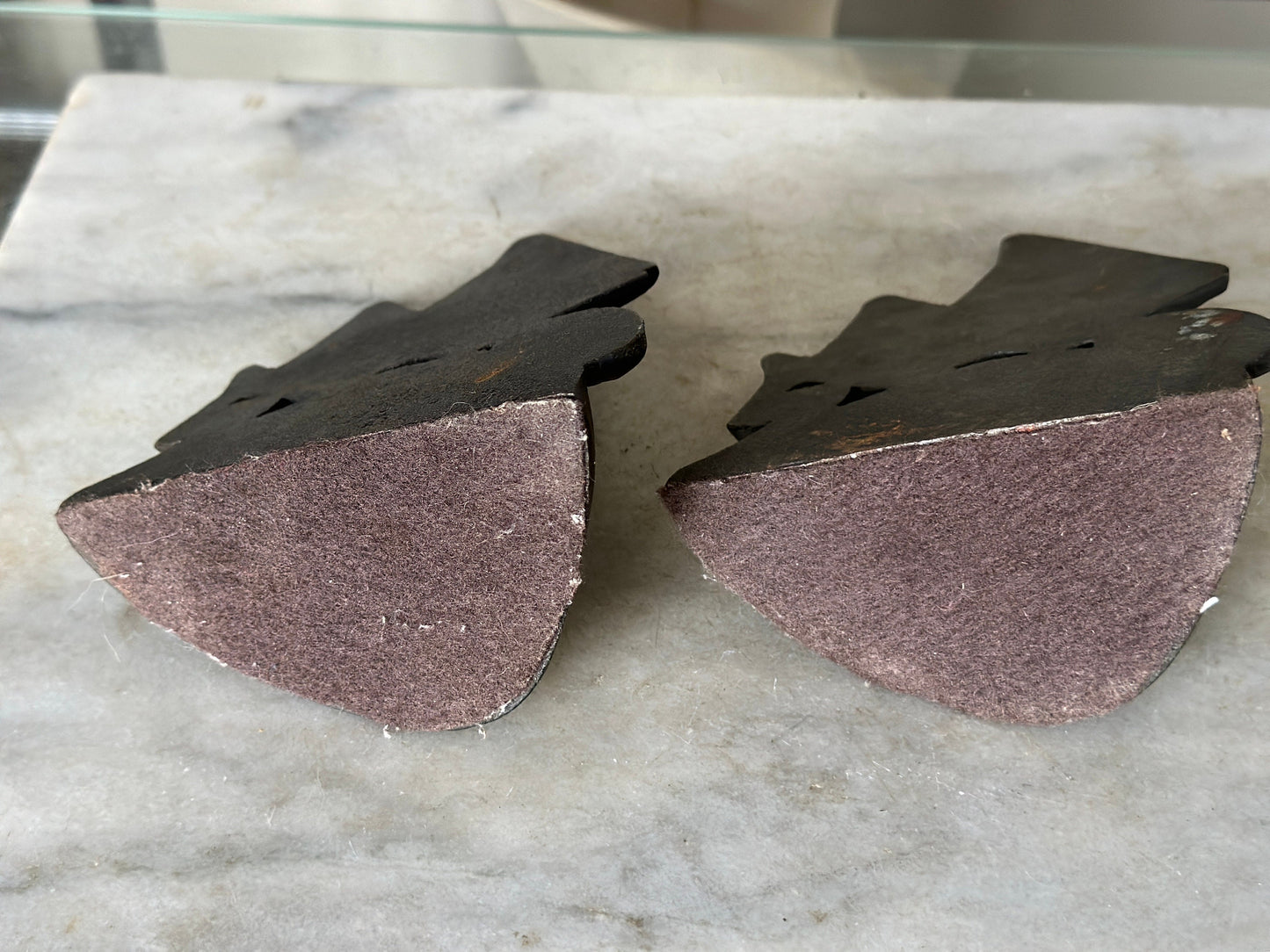 Antique Art Deco Cast Iron Angelfish