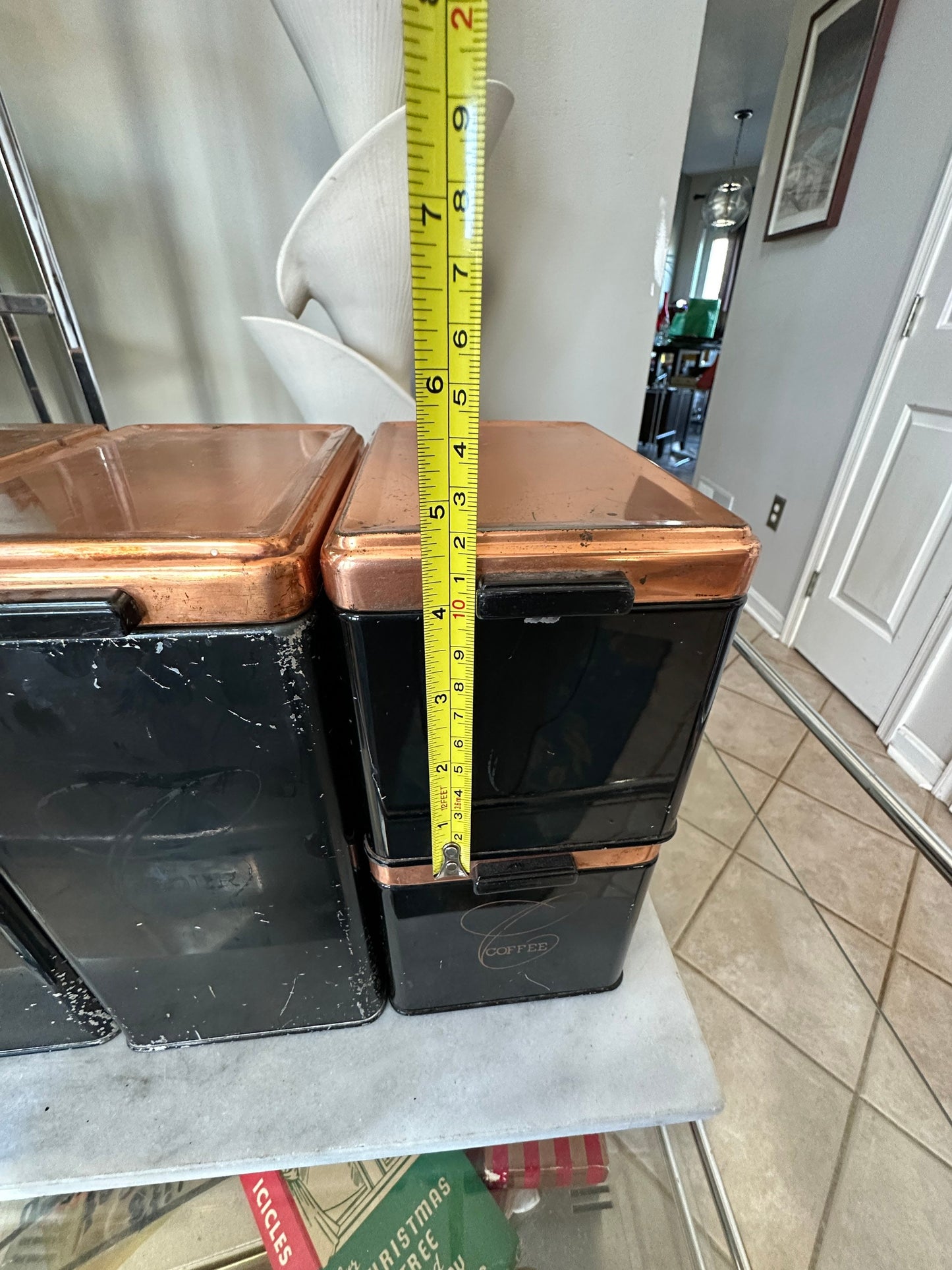 Vintage Mid-Century Ransburg Canisters