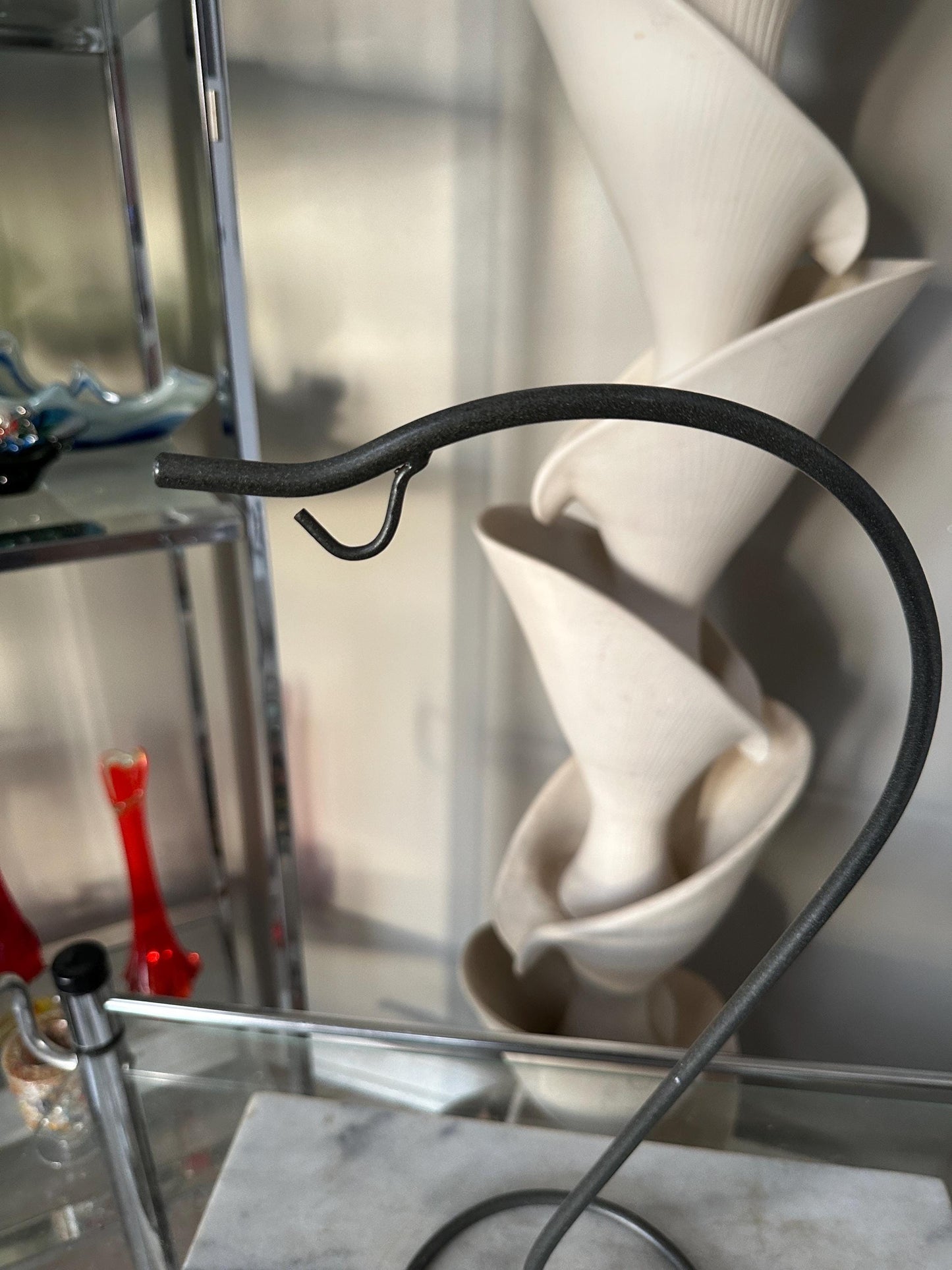 Wrought Iron Hanger for Glass Plant Orbs/Terrariums