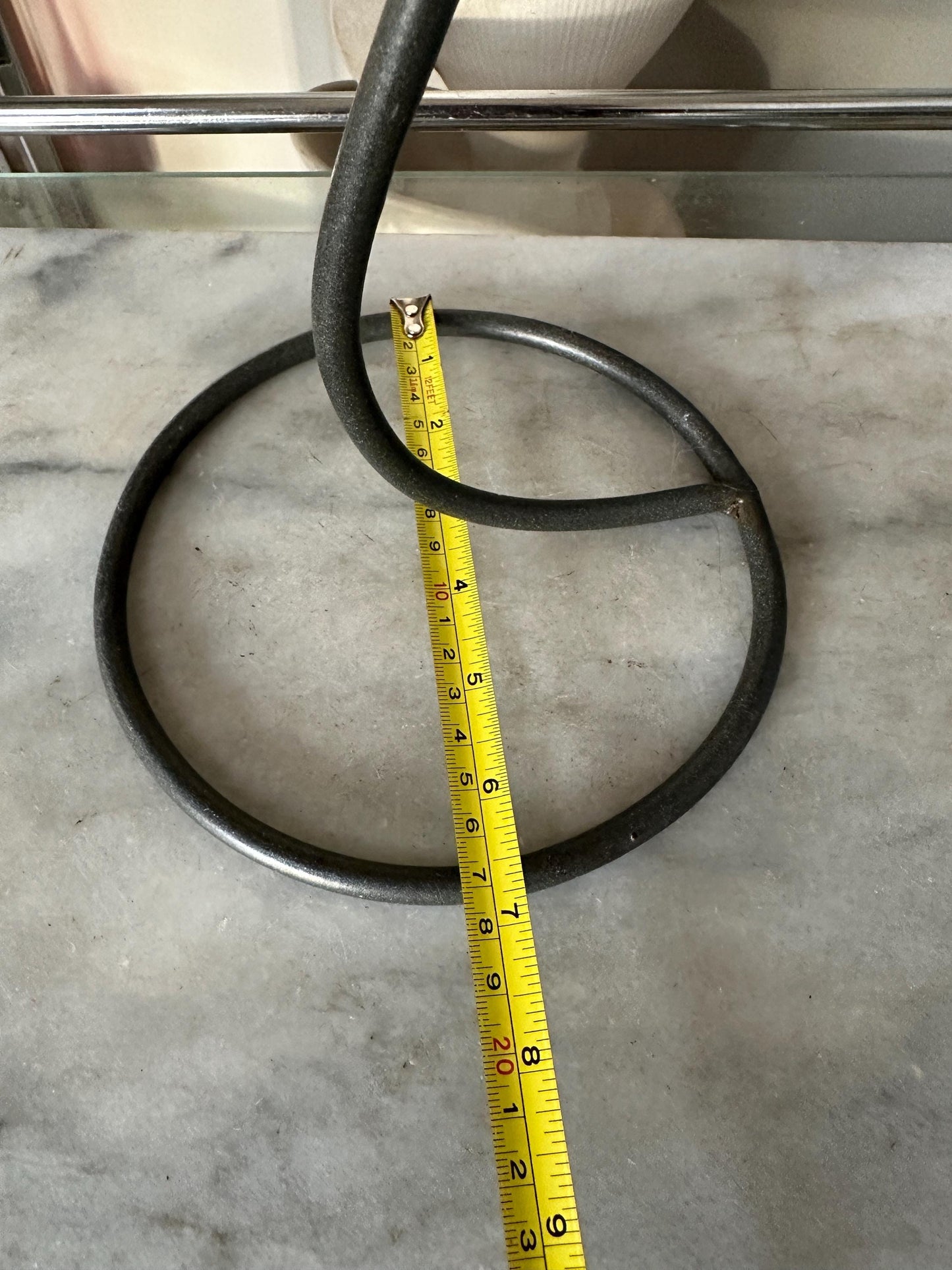 Wrought Iron Hanger for Glass Plant Orbs/Terrariums