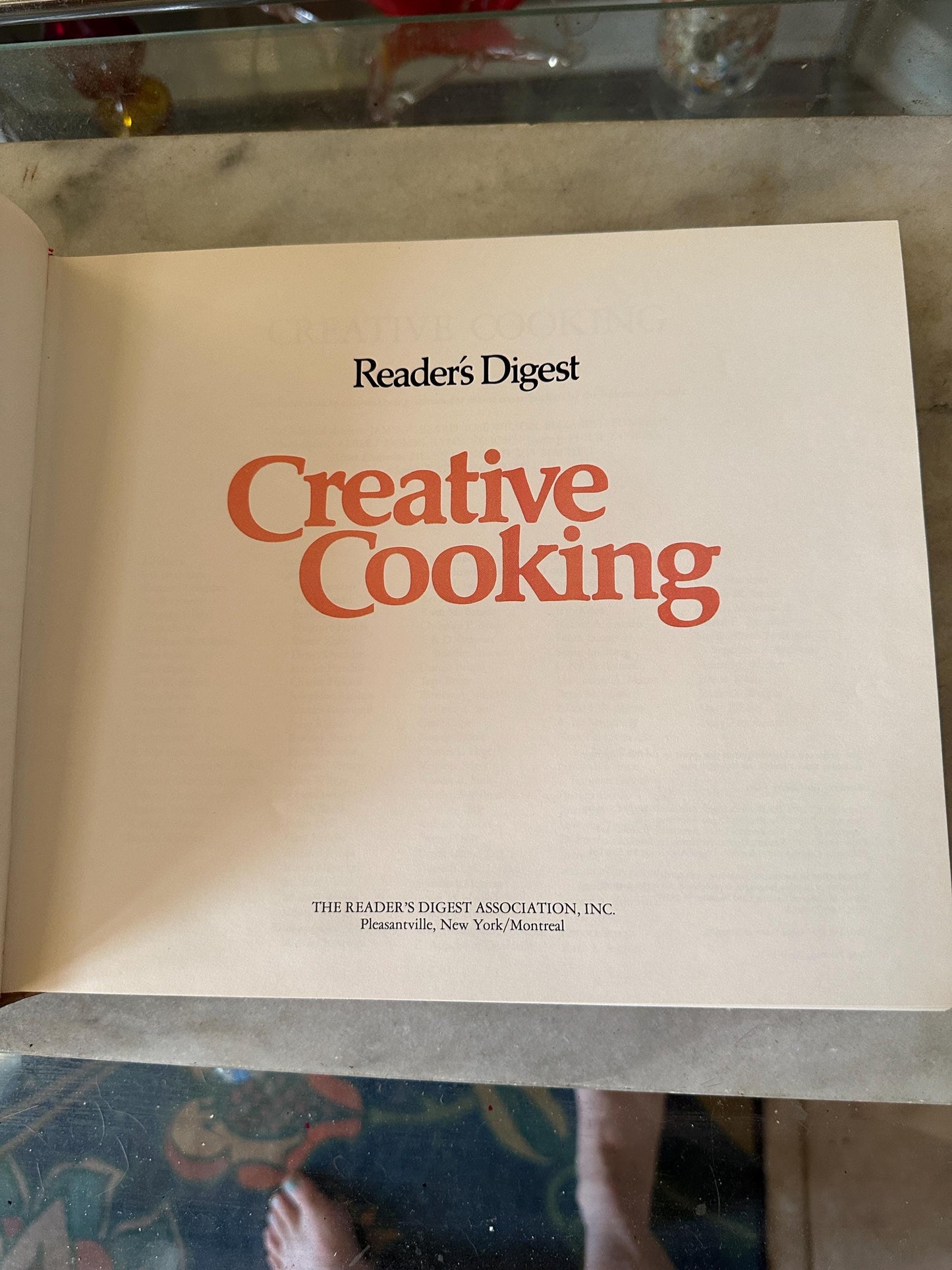Vintage Reader's Digest Cookbook: Creative Cooking, 1978 Hardcover