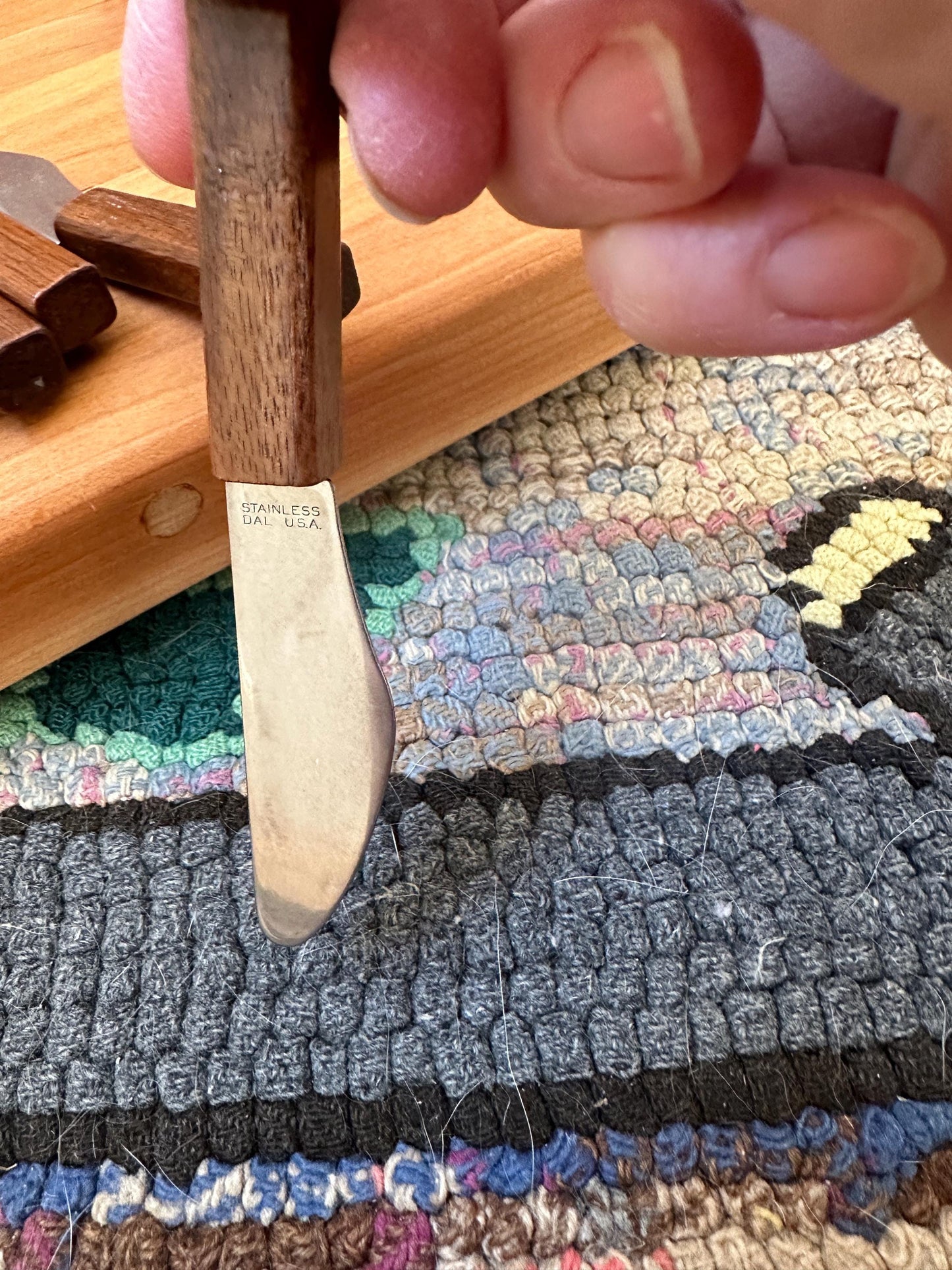 MCM Charcuterie Set: Margaret Studios Condiment Server, Cutting Board, Serving Forks