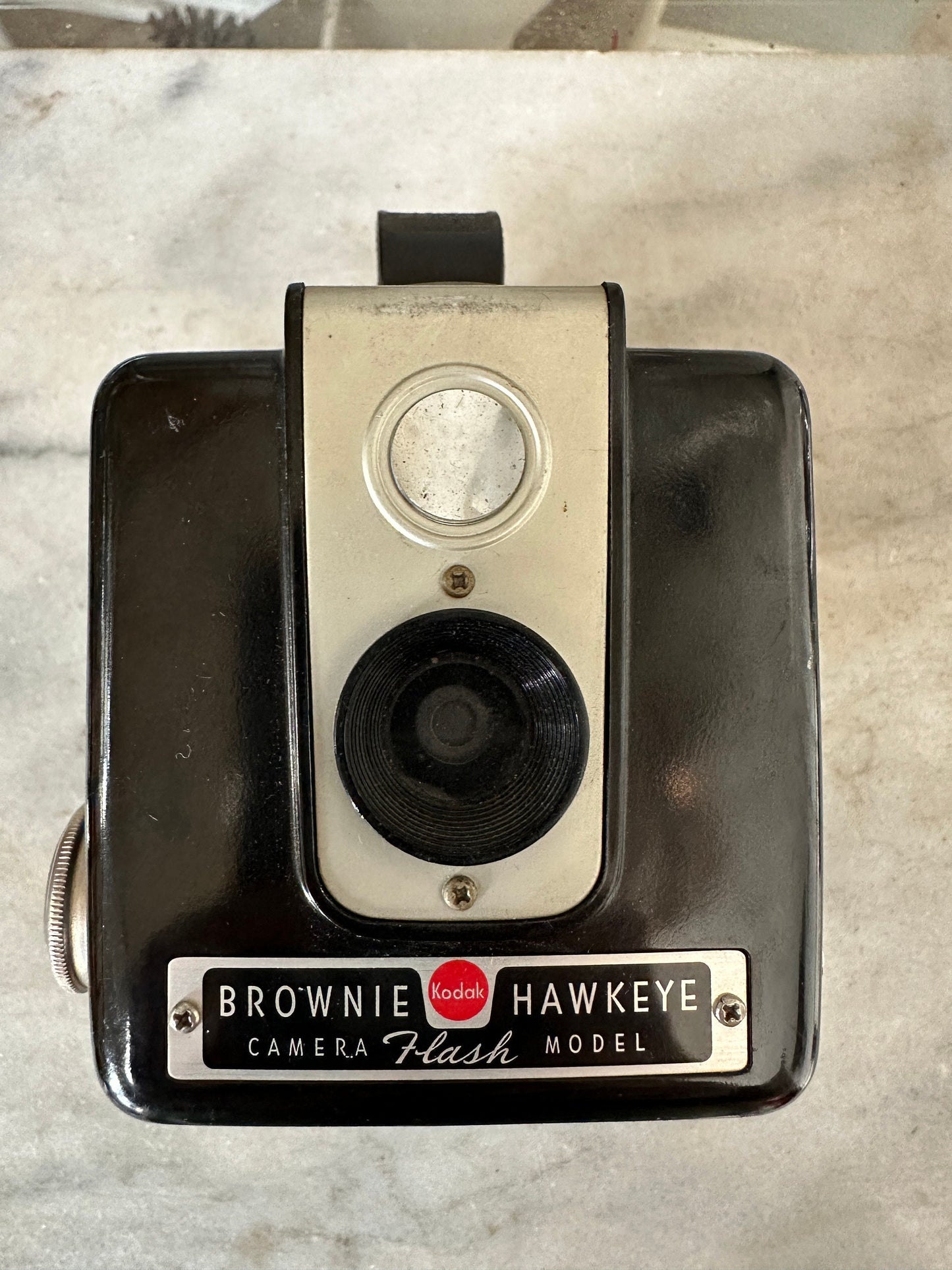 Vintage Kodak Brownie Hawkeye Flash Camera: Collectible Box Camera
