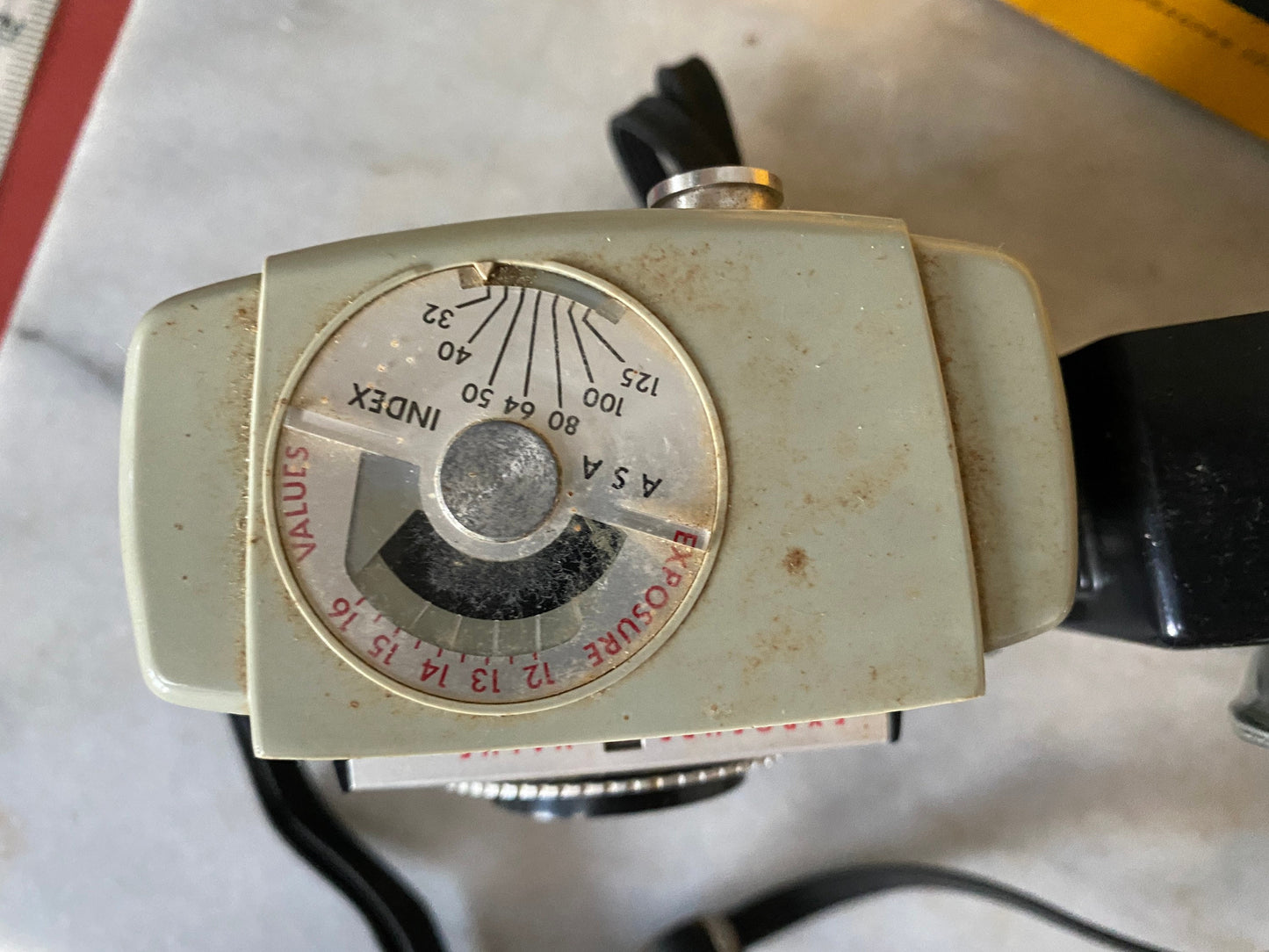 Vintage 1960s Kodak Brownie Starmeter 127 Film Camera with Flash and Original Box
