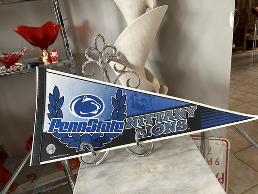 1990s Penn State Nittany Lions NCAA Felt Pennant