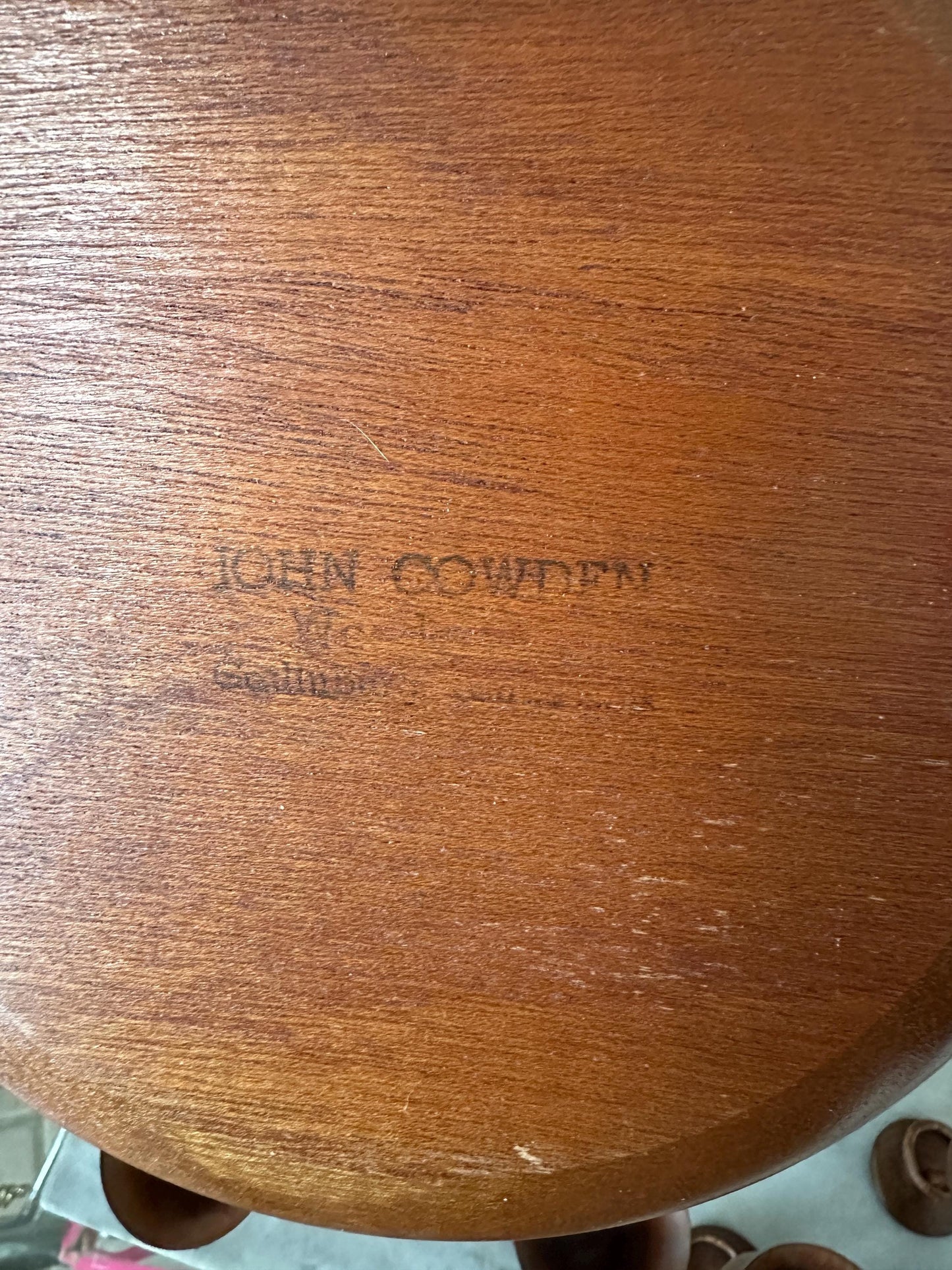 MCM Gatlinburg Wood Cordial Glasses with Captive Rings - Set of 6